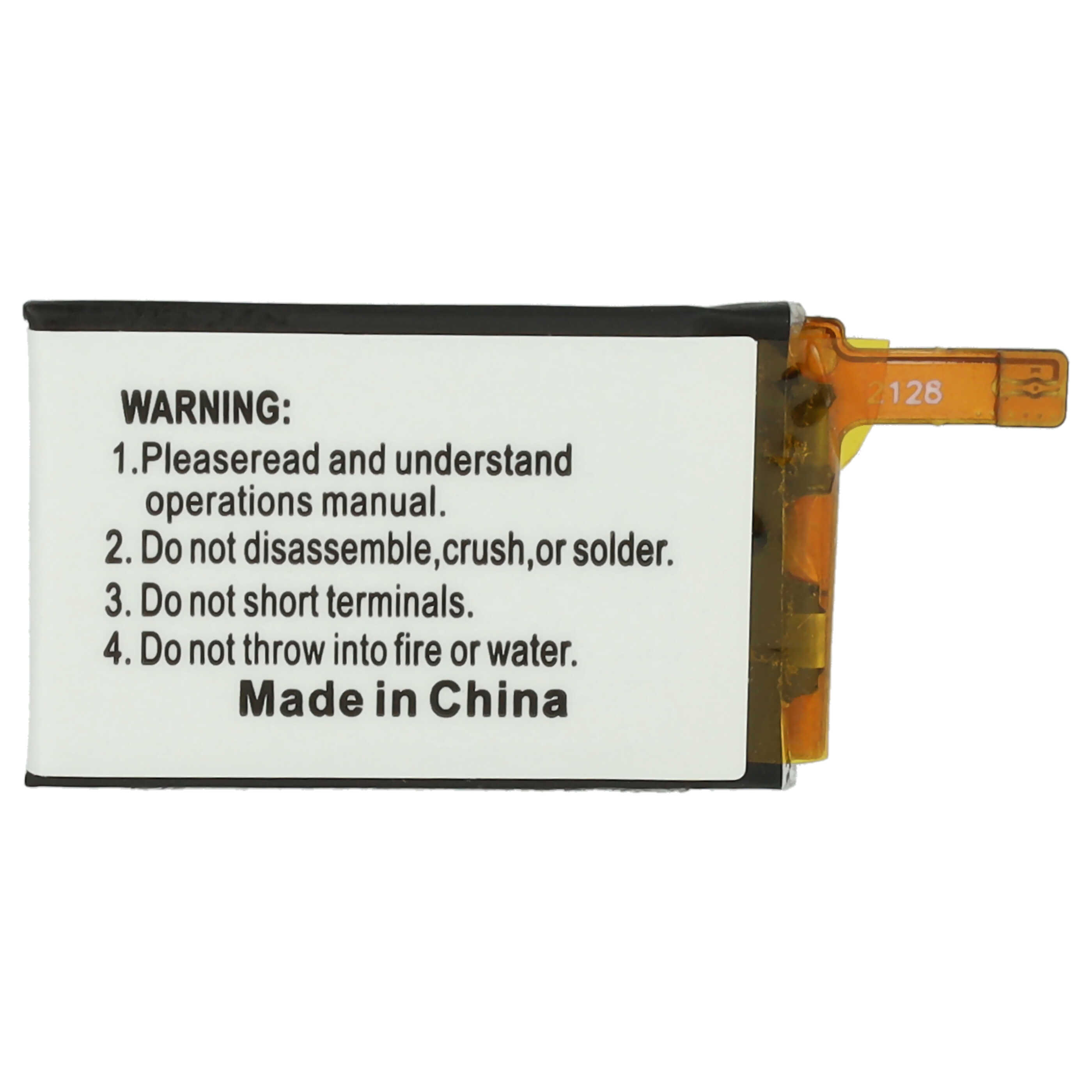 Smartwatch Battery replaces Fitbit R-41021555, 261827 - 150 mAh 3.85 V Li-polymer + Tools