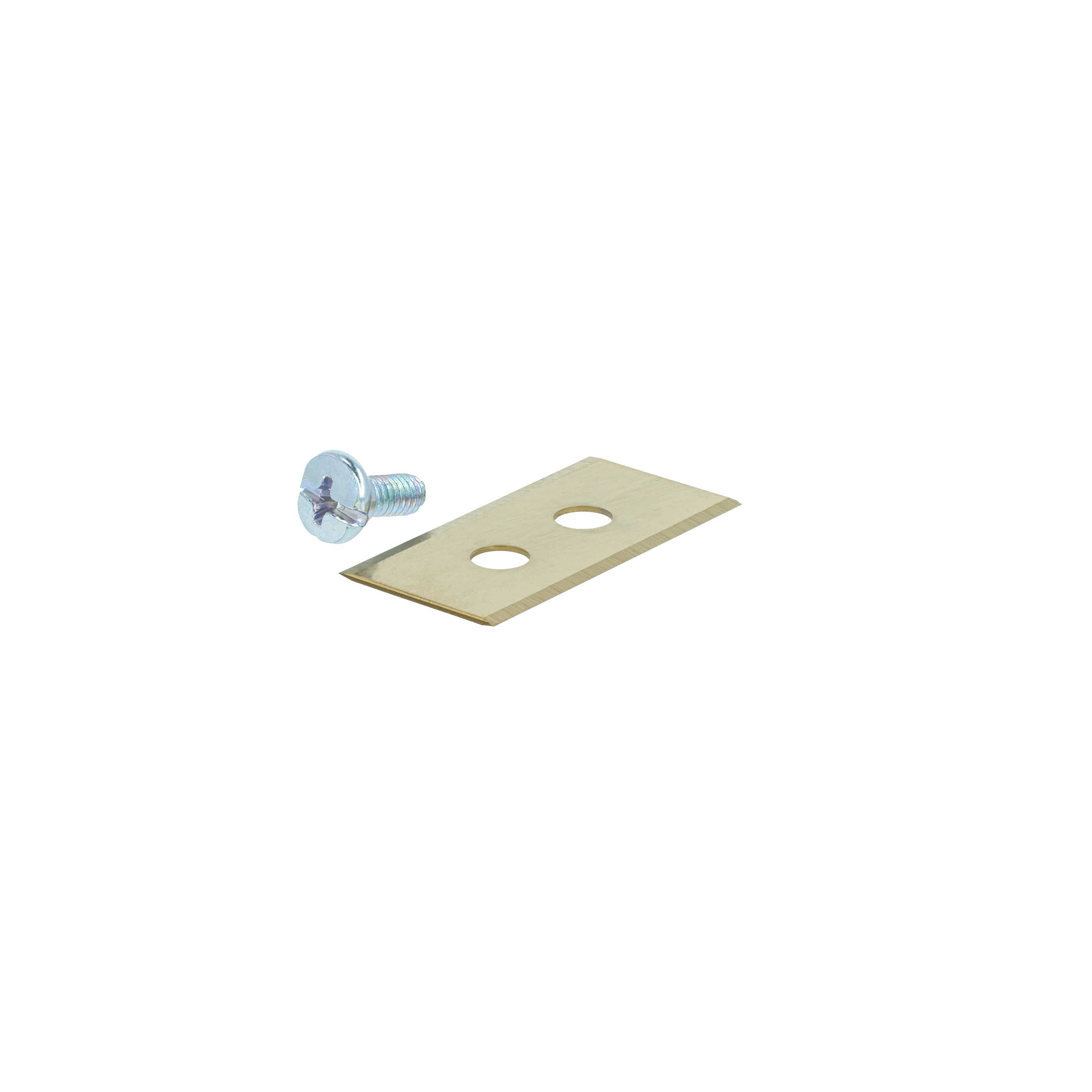 24x Lama per tagliaerba Mammotion LUBA - oro / argento, acciaio (rivestito in titanio)