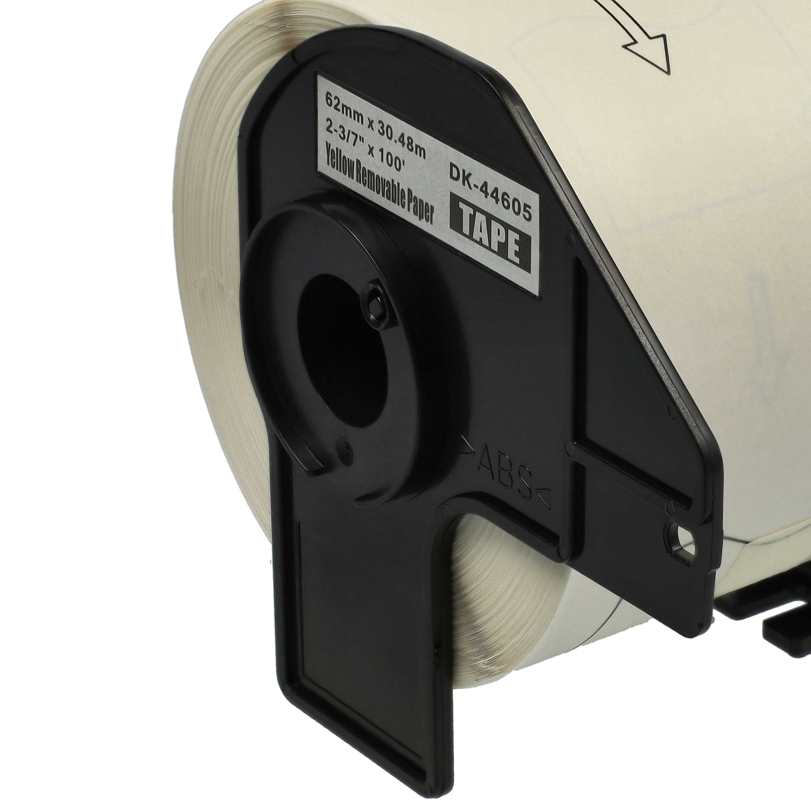 Label Roll replaces Brother DK-44605 Labeller - Self-Adhesive 62 mm x 30.48 m + Holder