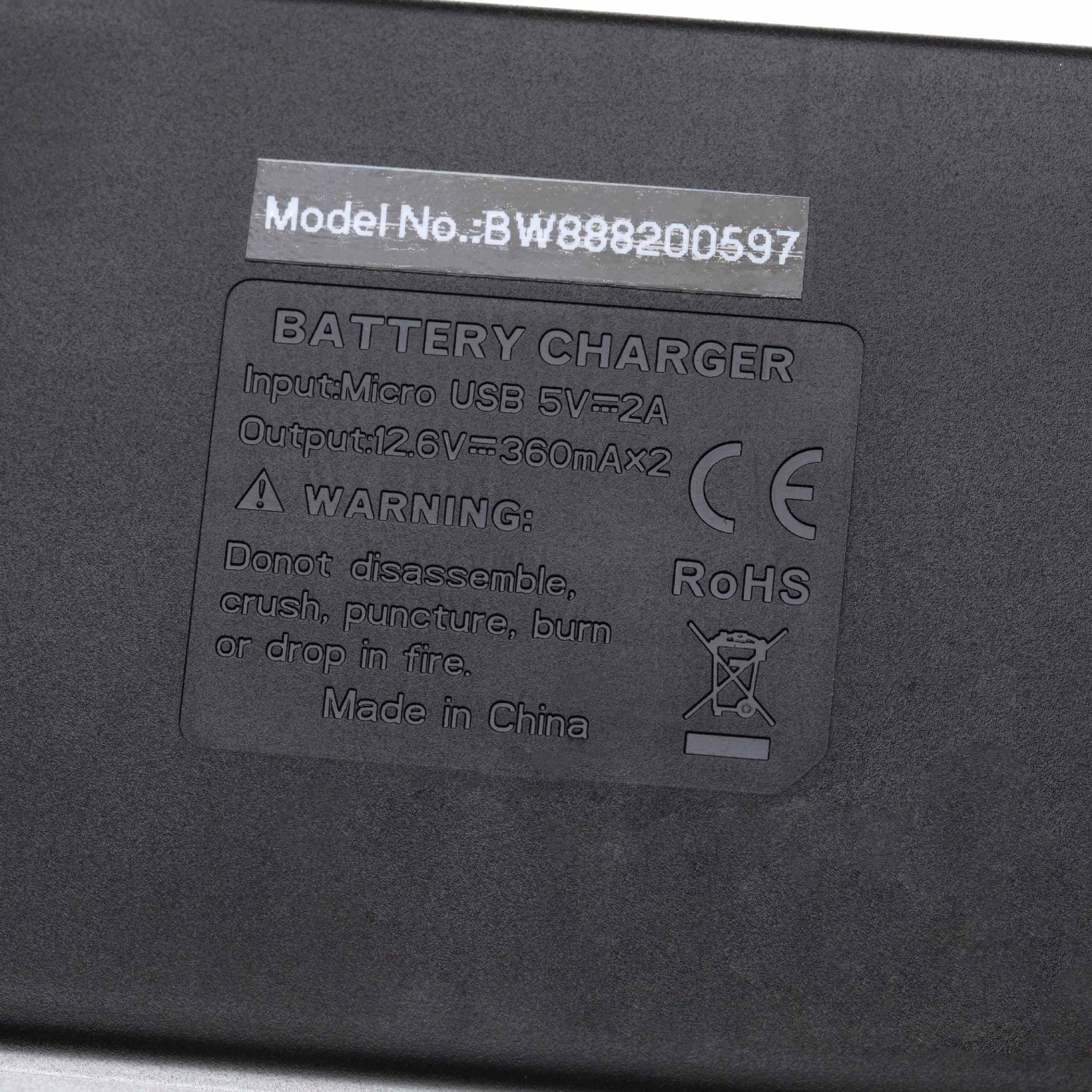 Battery Charger suitable for VING V850 Camera etc. 