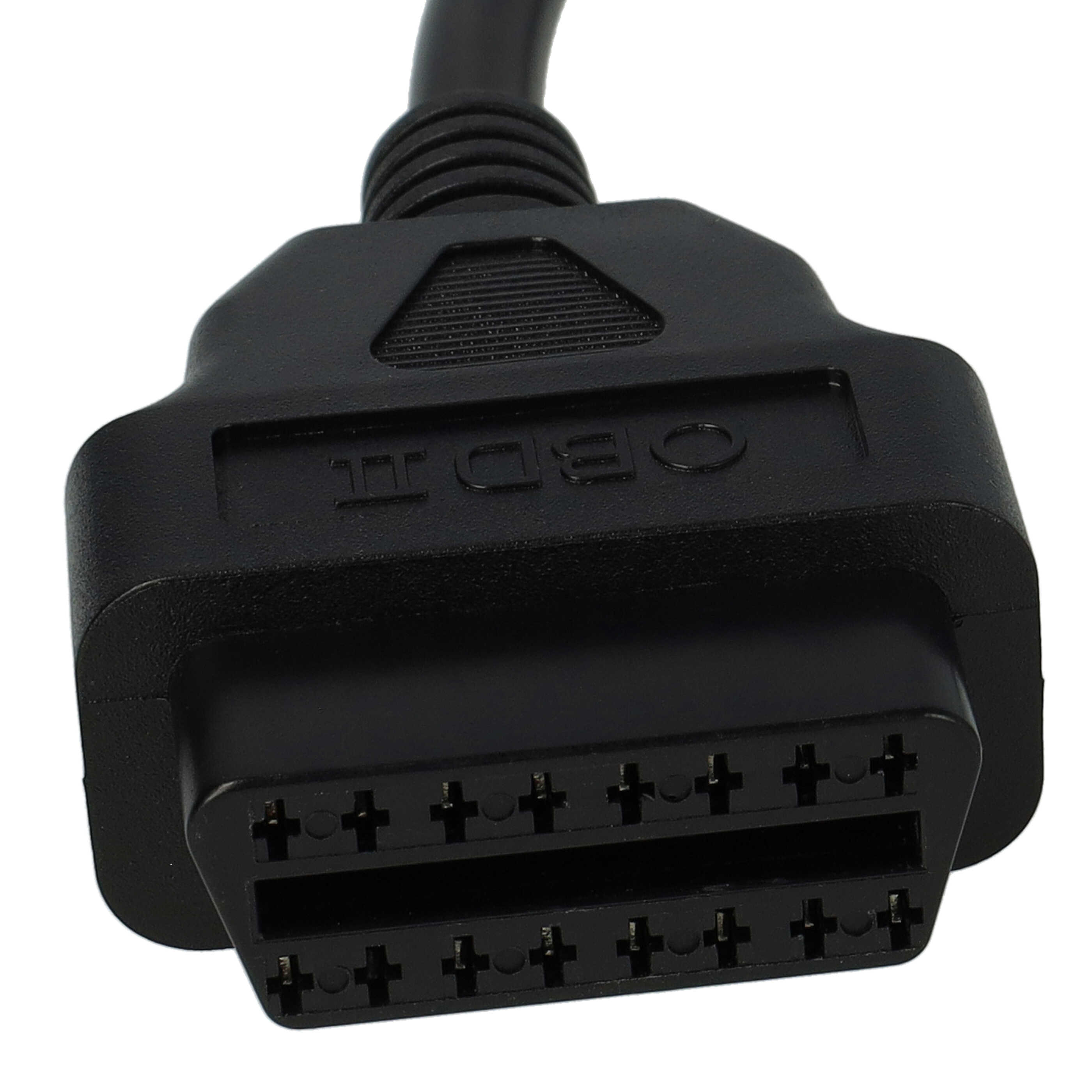 OBD2 Adapter OBD2 4 pin to OBD 2 16 pin for Suzuki, Yamaha FJR1300 (2016 - 2019) Motorbike, Scooter