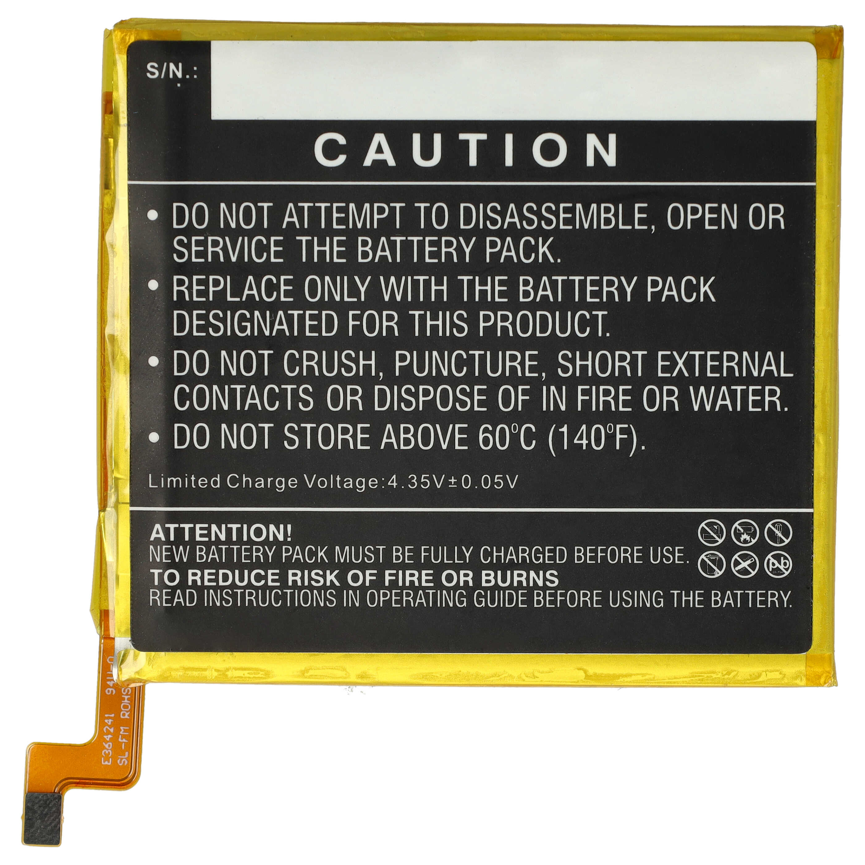 Akumulator do telefonu smartfona zamiennik Motorola SB18D11084, MT45 - 3900 mAh 3,8 V LiPo