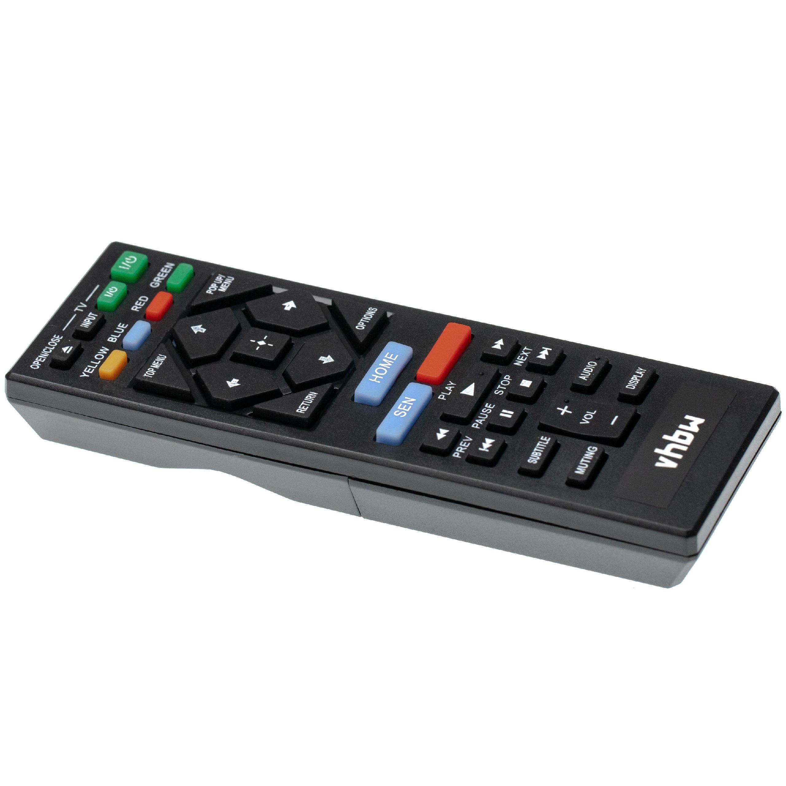 Remote Control replaces Sony RMT-B126A for Sony Blu-Ray Disc Player