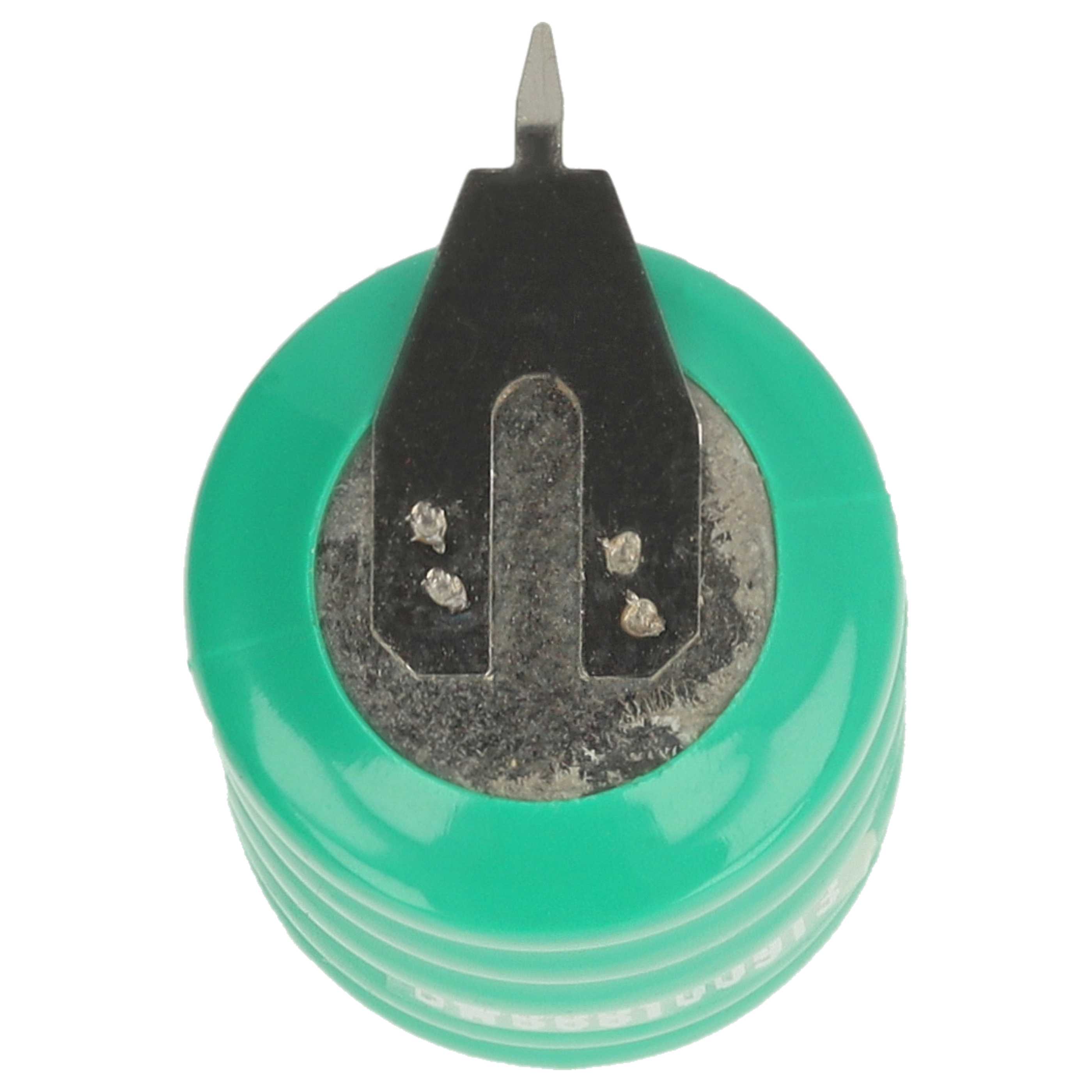 Button Cell Battery Type V80H 3 Pins for Model Building Solar Lamps etc. - 80 mAh 6 V NiMH
