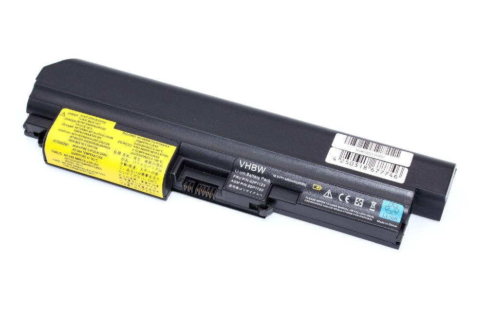 Notebook Battery Replacement for IBM 40Y6793, 40Y6791 - 4400mAh 10.8V Li-Ion, black