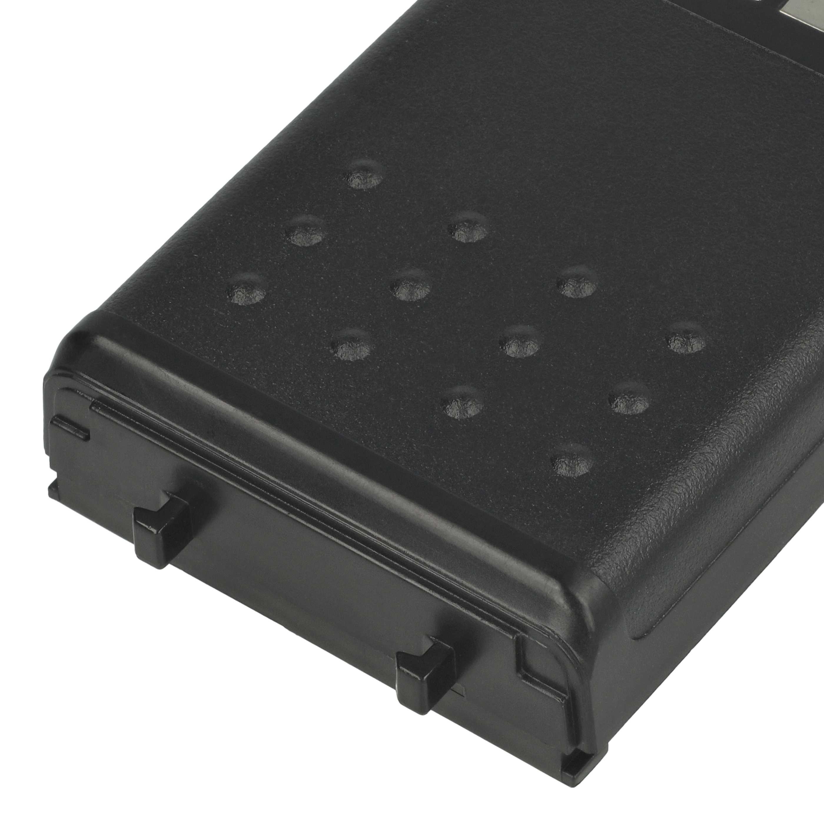 Radio 2x Battery replaces Icom BP-173, BP-180H, BP-180 - 1000 mAh 7.2 V NiMH