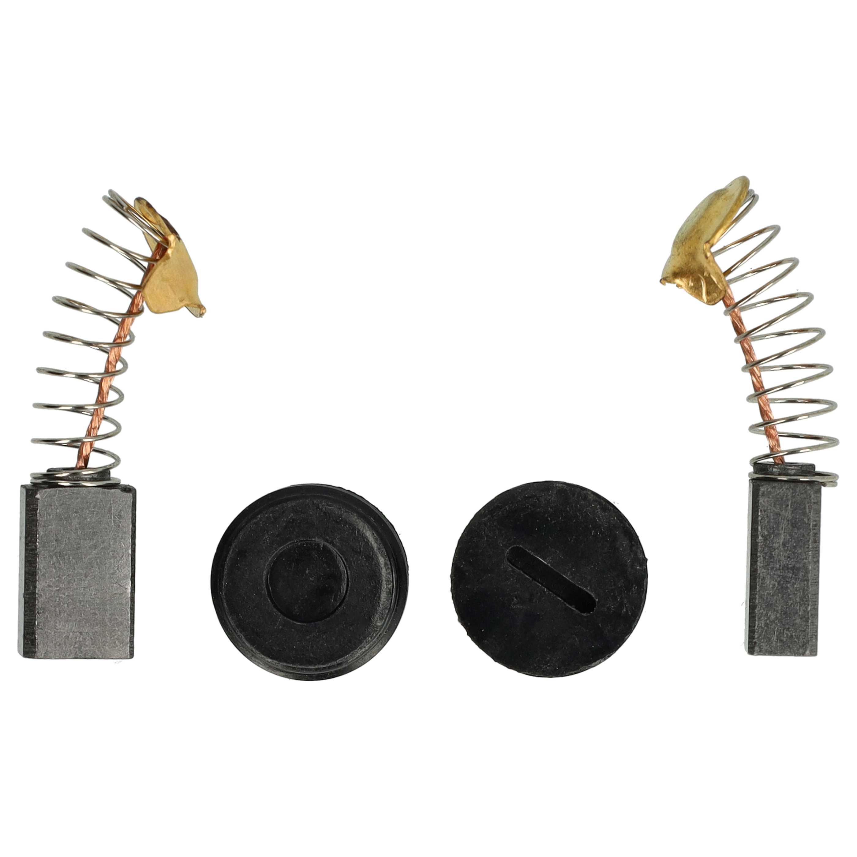 2x Kohlebürste passend für Menzer / Hornbach (+ 2015) Elektrowerkzeug - 12,2 x 7,9 x 4,9mm