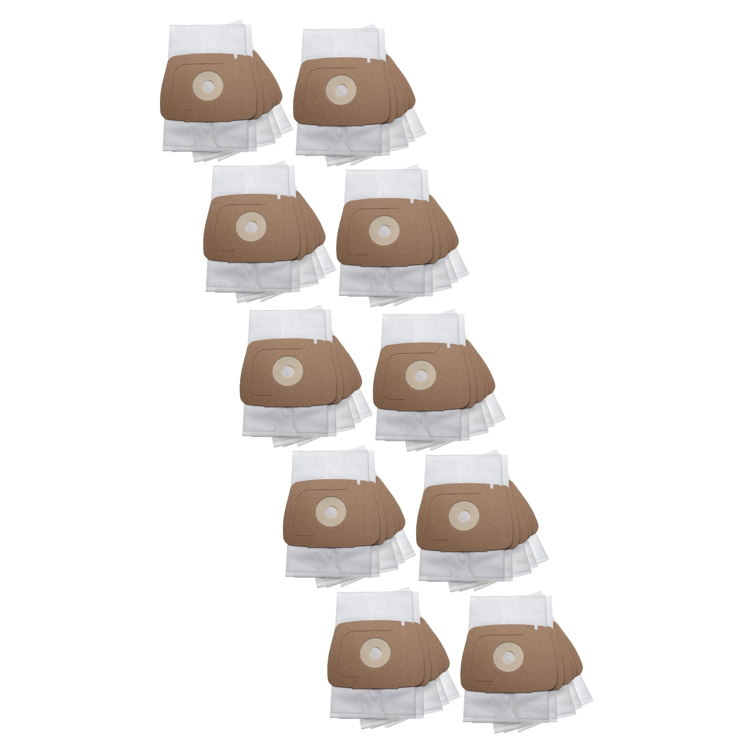50x Sac remplace Electrolux / MisterVac MV266 pour aspirateur Electrolux - microfibre non tissée