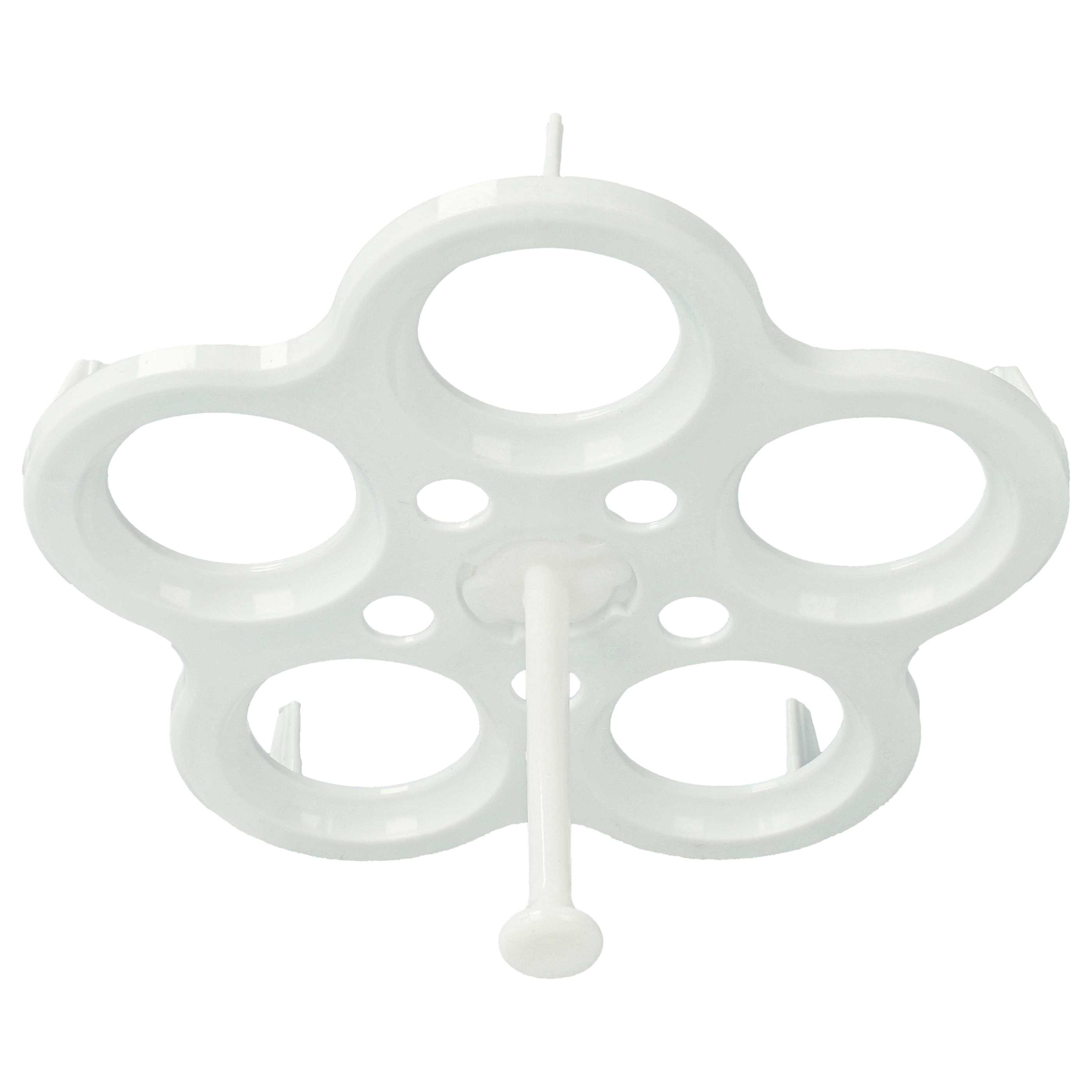 Cuociuova per robot da cucina Bimby TM31, TM5, TM6, Monsieur Cuisine Smart - portauova a 5 scomparti