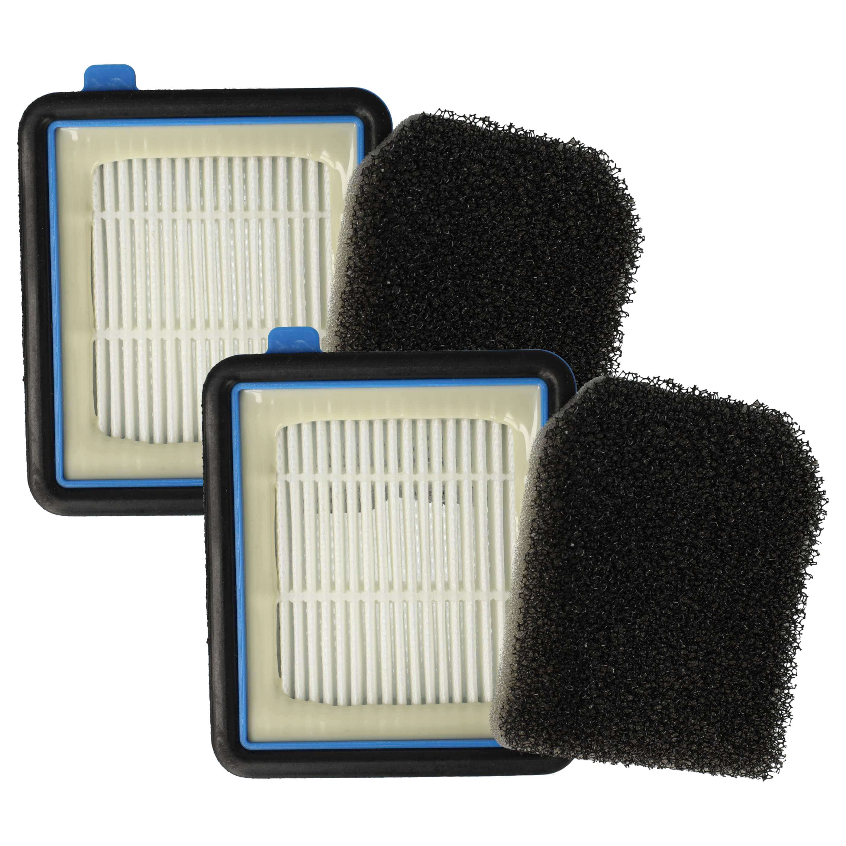 2x Filter Set replaces EF160, 140117409023, 9009232704 for Bork Vacuum Cleaner - Vacuum Cleaner Filter Set