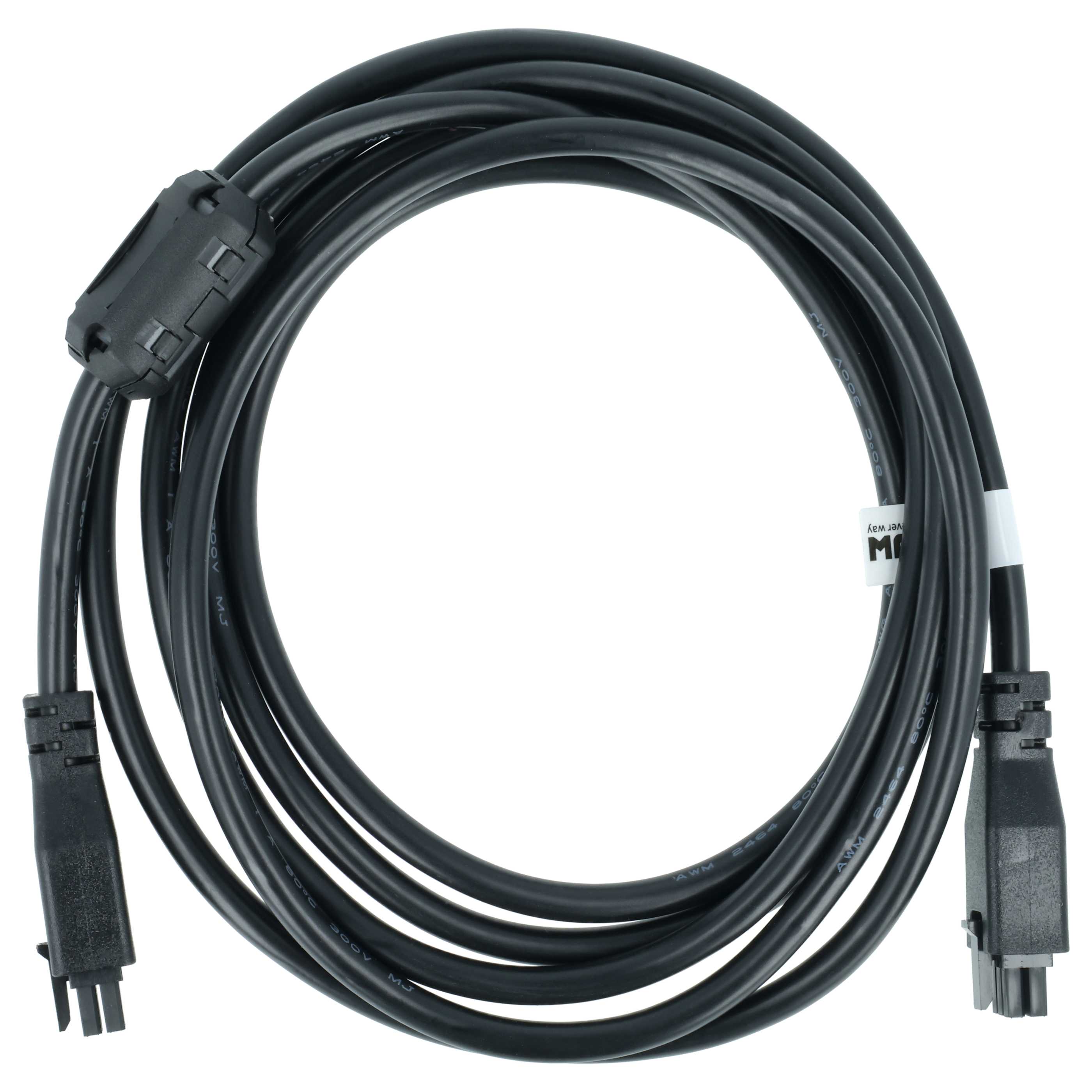 Cable AMS de 6 polos para impresoras 3D Bambu Lab P1P, P1S, X1 - Cable BUS con filtro EMI, 2 m, negro