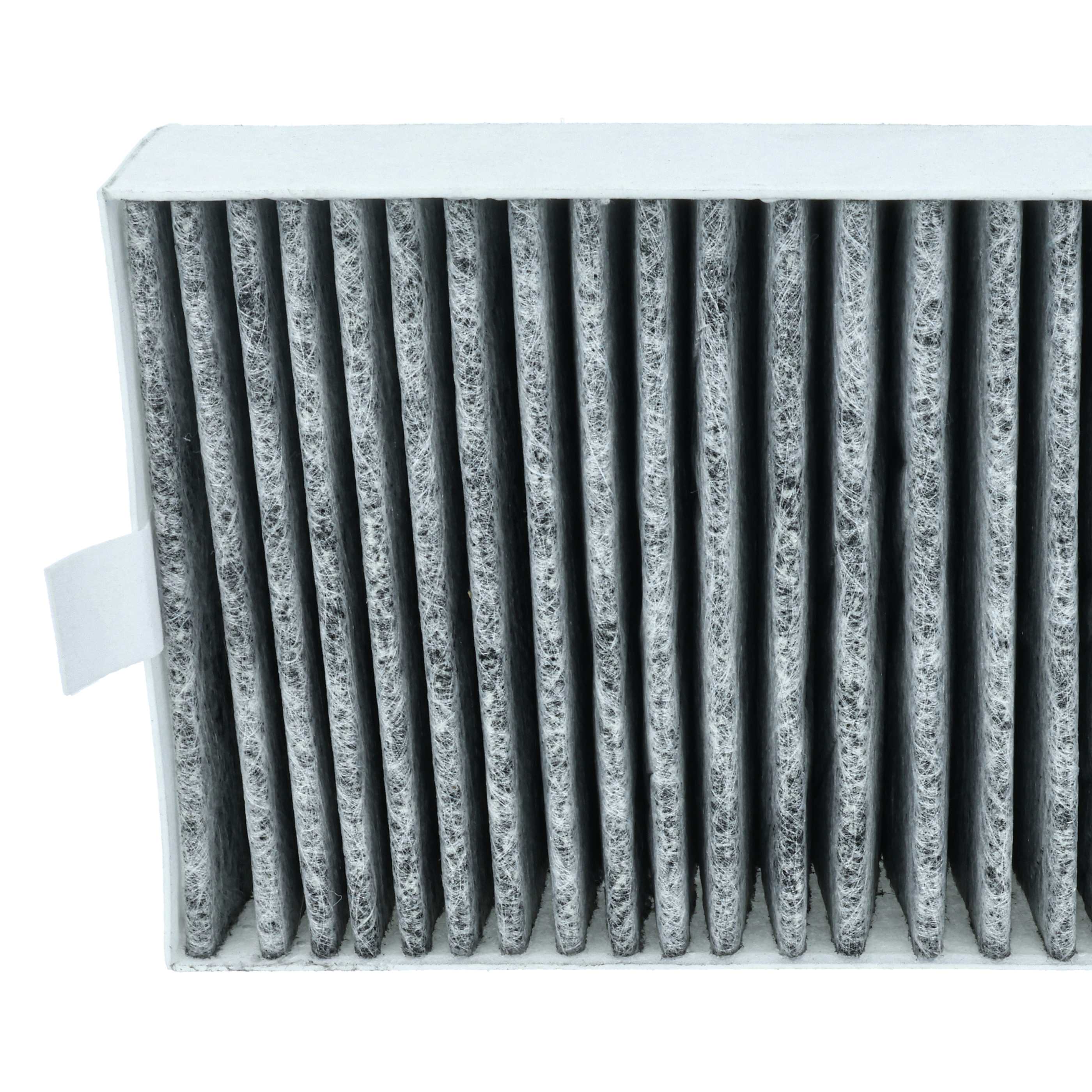 6x Filtres à charbon actif remplace Miele 28996433EU1, 11793450, DKF 31-P pour hotte Miele