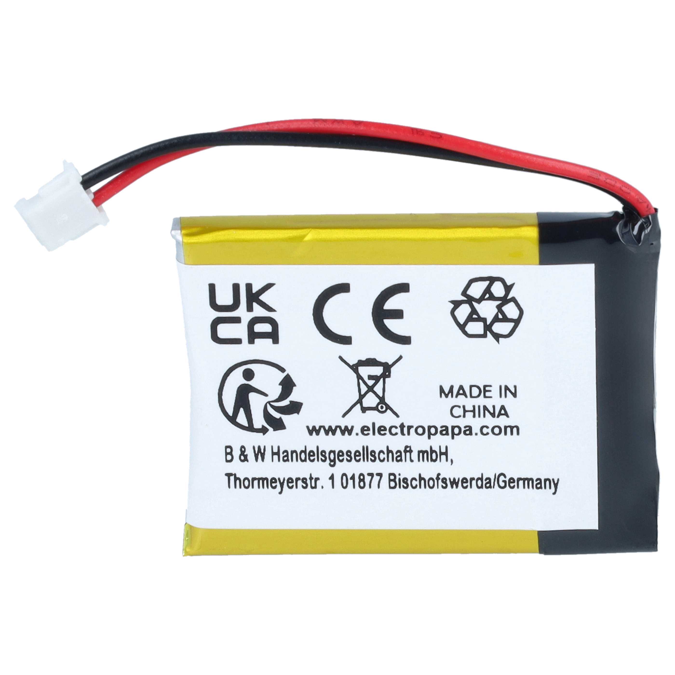 Batterie remplace Siemens V30145-K1310-X448, S30852-D2240-X1 pour téléphone Gigaset - 250mAh 3,7V Li-ion