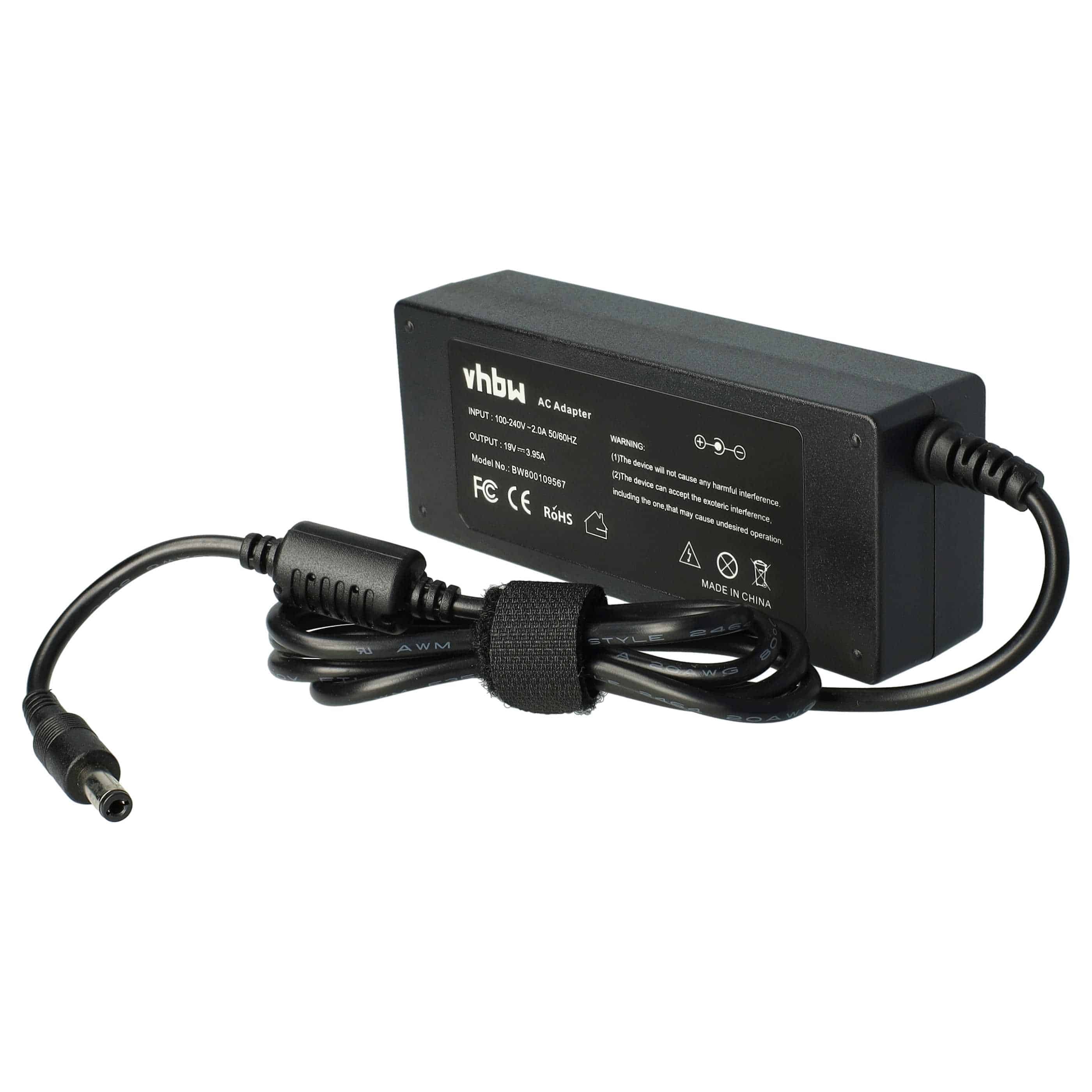 Mains Power Adapter replaces Acer PA-1900-05QA, AP.A1003.003 forNotebook, 75 W