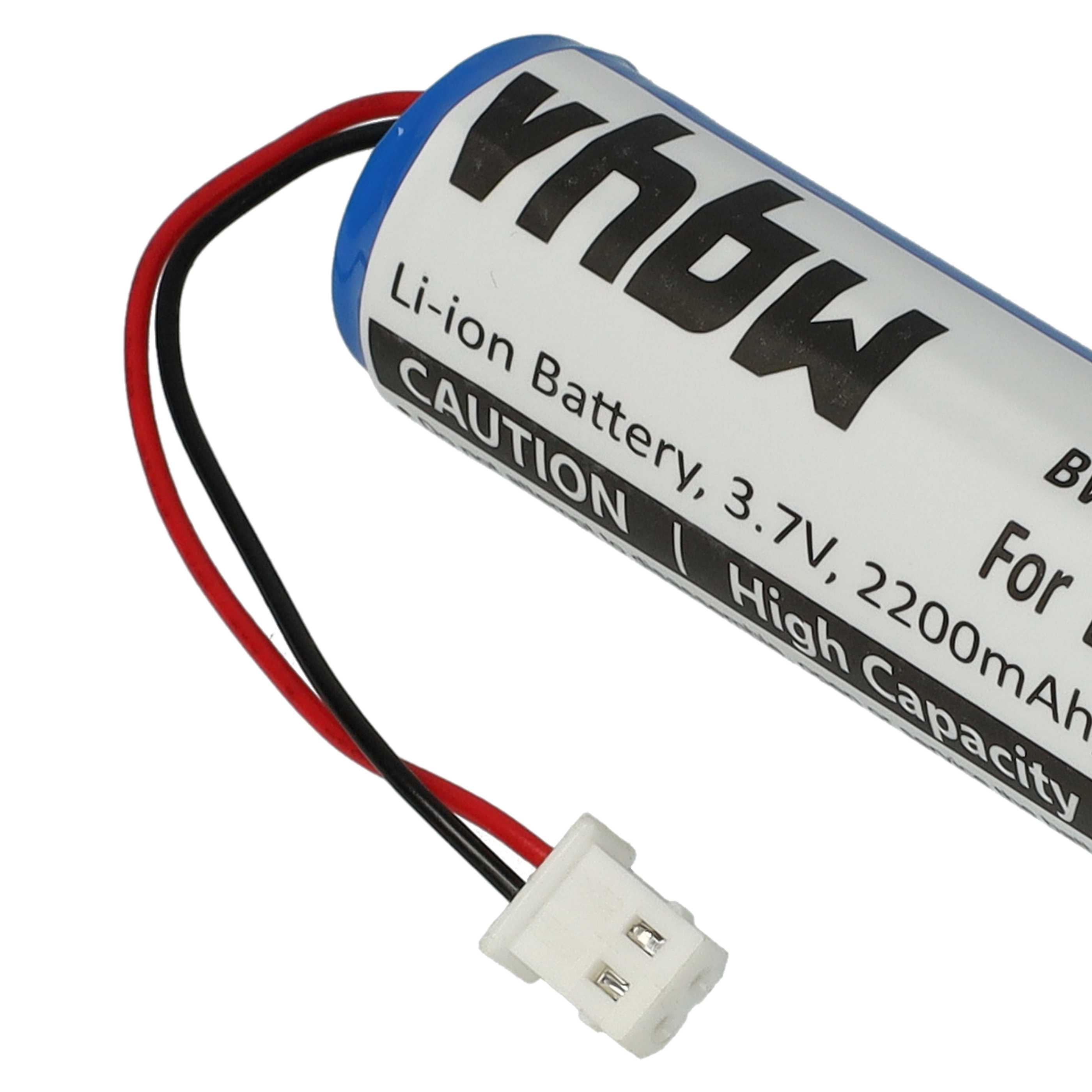 DAB Radio 3x Battery replaces BATT20L - 2200 mAh 3.7 V Li-Ion