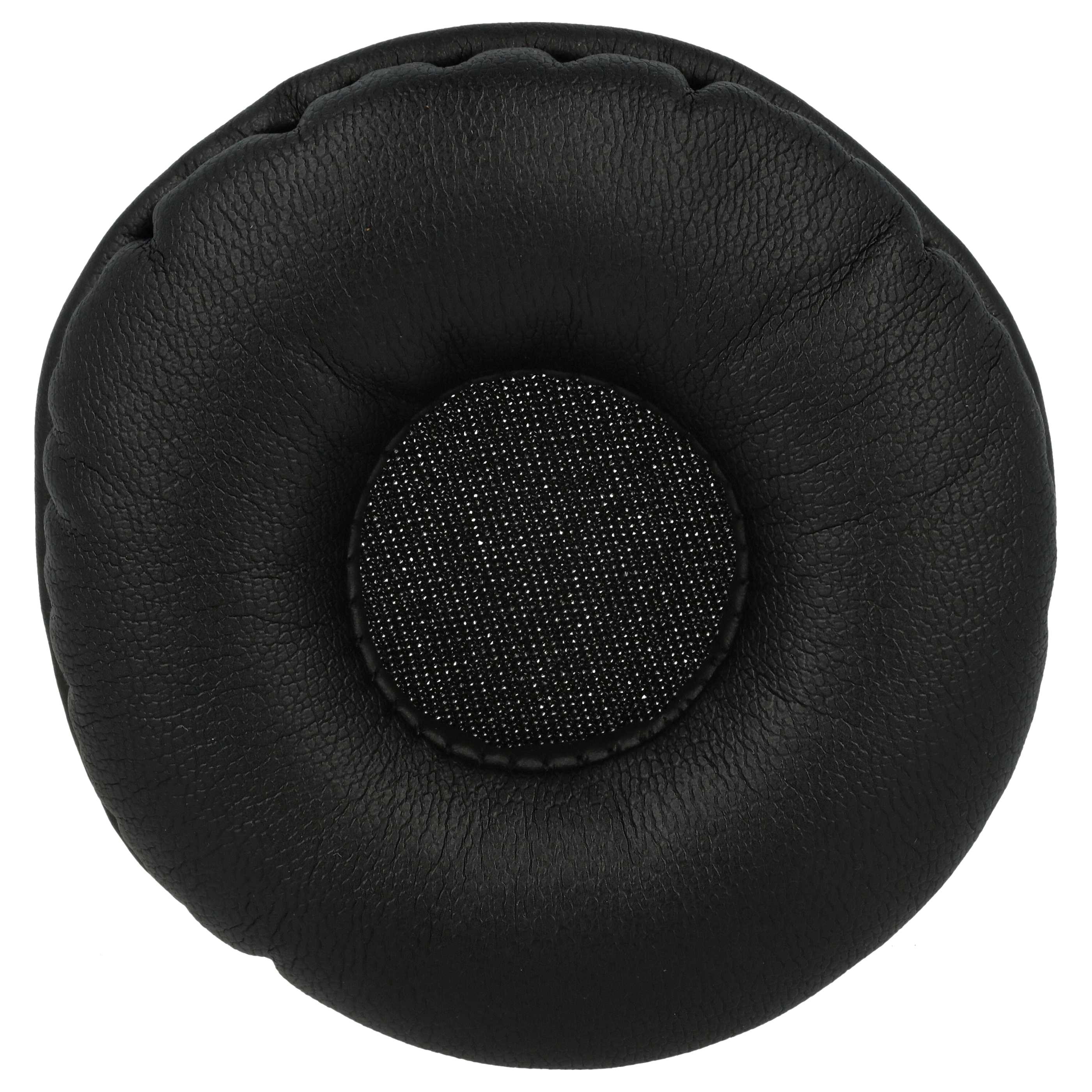 2x Ear Pads suitable for Sony V150 Headphones etc. - foam / synthetic leather, 6.8 cm External Diameter