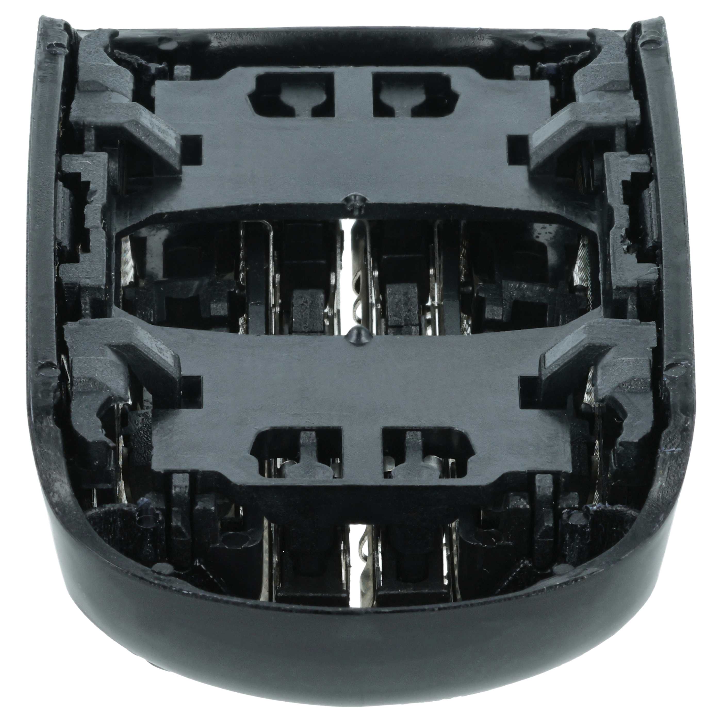 2x cabezales reemplaza Braun 92B para afeitadoras Braun - negro / plata