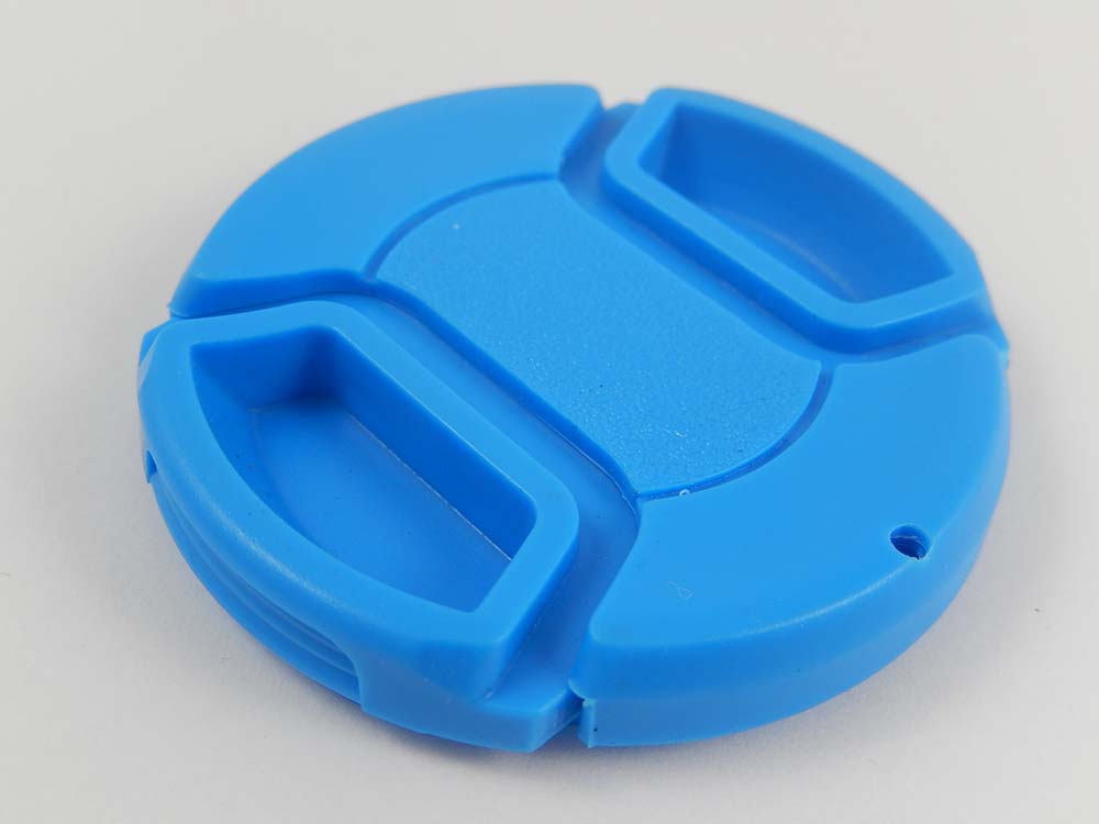 Copriobiettivo 52 mm - con impugnatura interna, plastica, blu