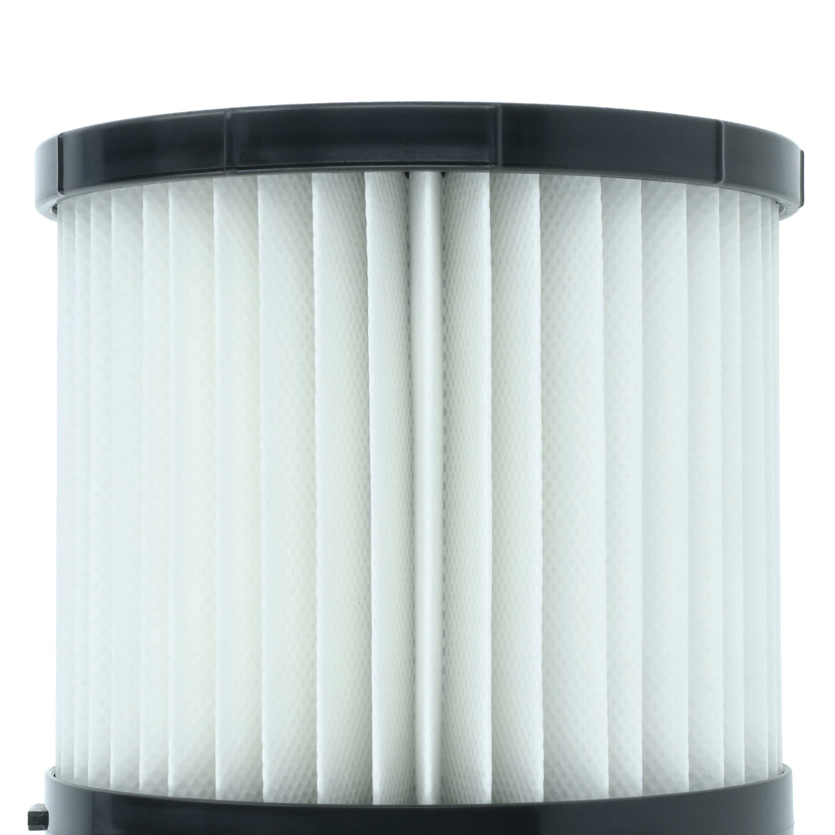 6x Filtercartridge filter replaces Hart HAVF01 for Ryobi Vacuum Cleaner, black / white