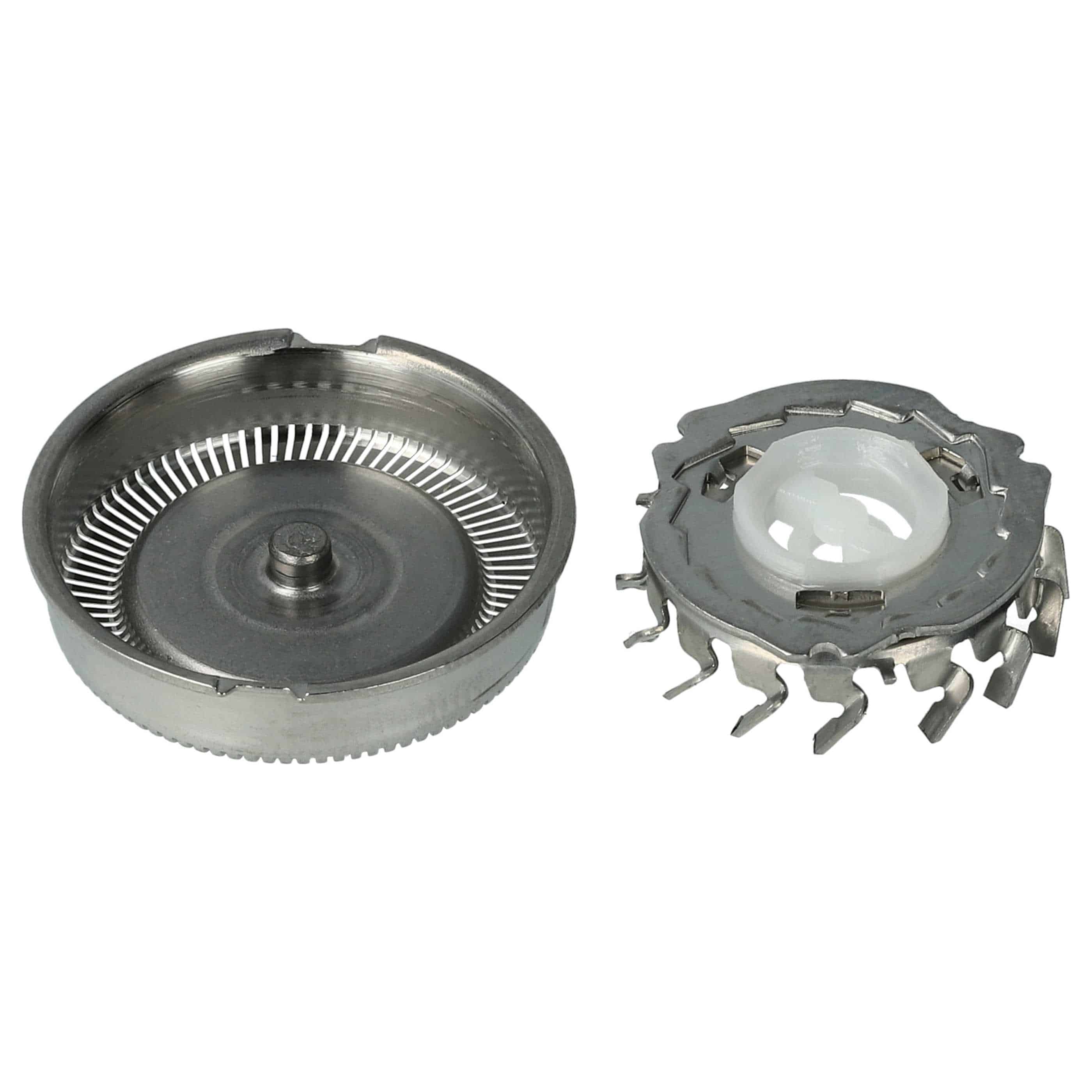 9x cabezales reemplaza Philips HP1917, HQ2 para afeitadoras Philips - plata