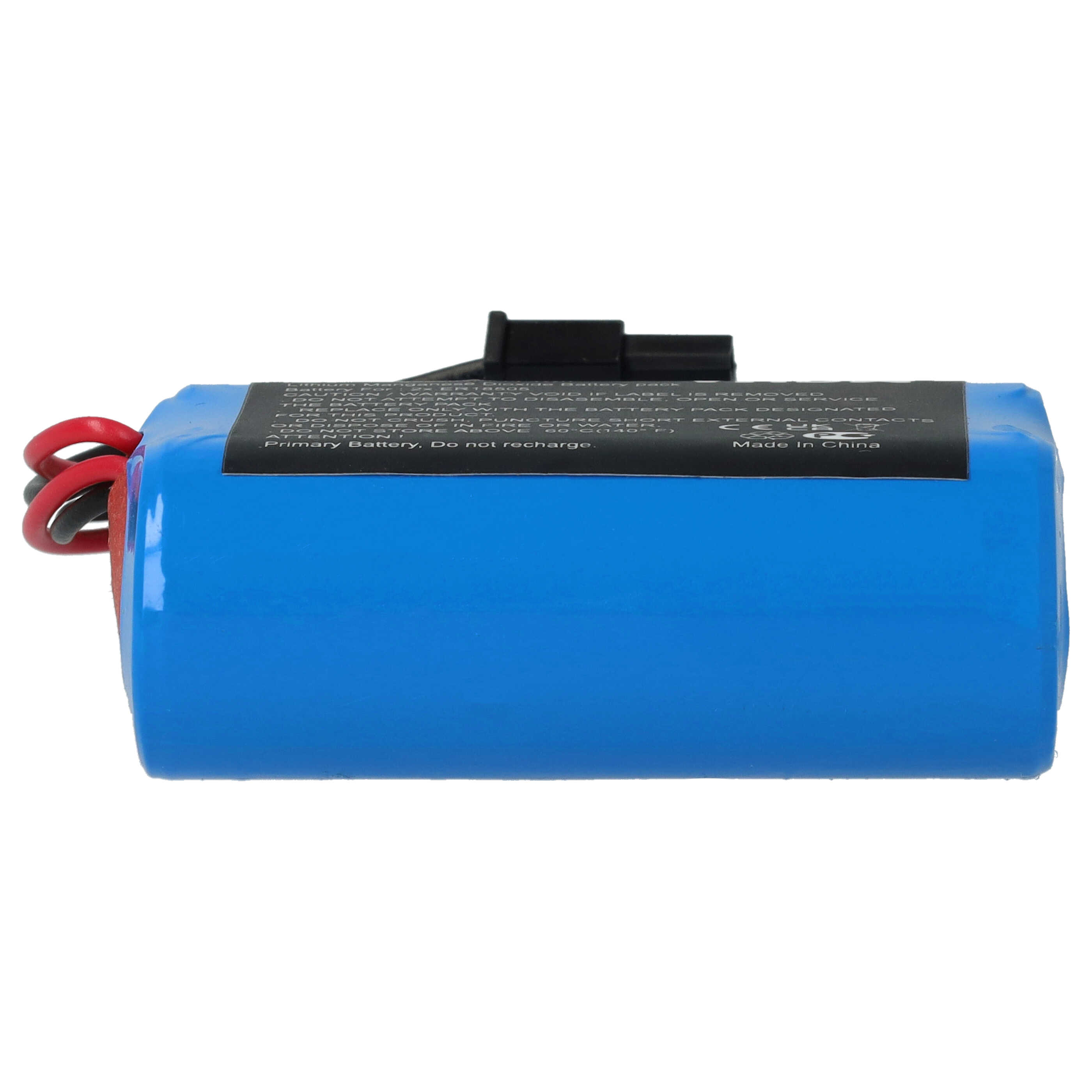 Alarm System Battery Replacement for Visonic 103-304742-2, 2XER18505M - 4000mAh 3.6V Li-SOCl2