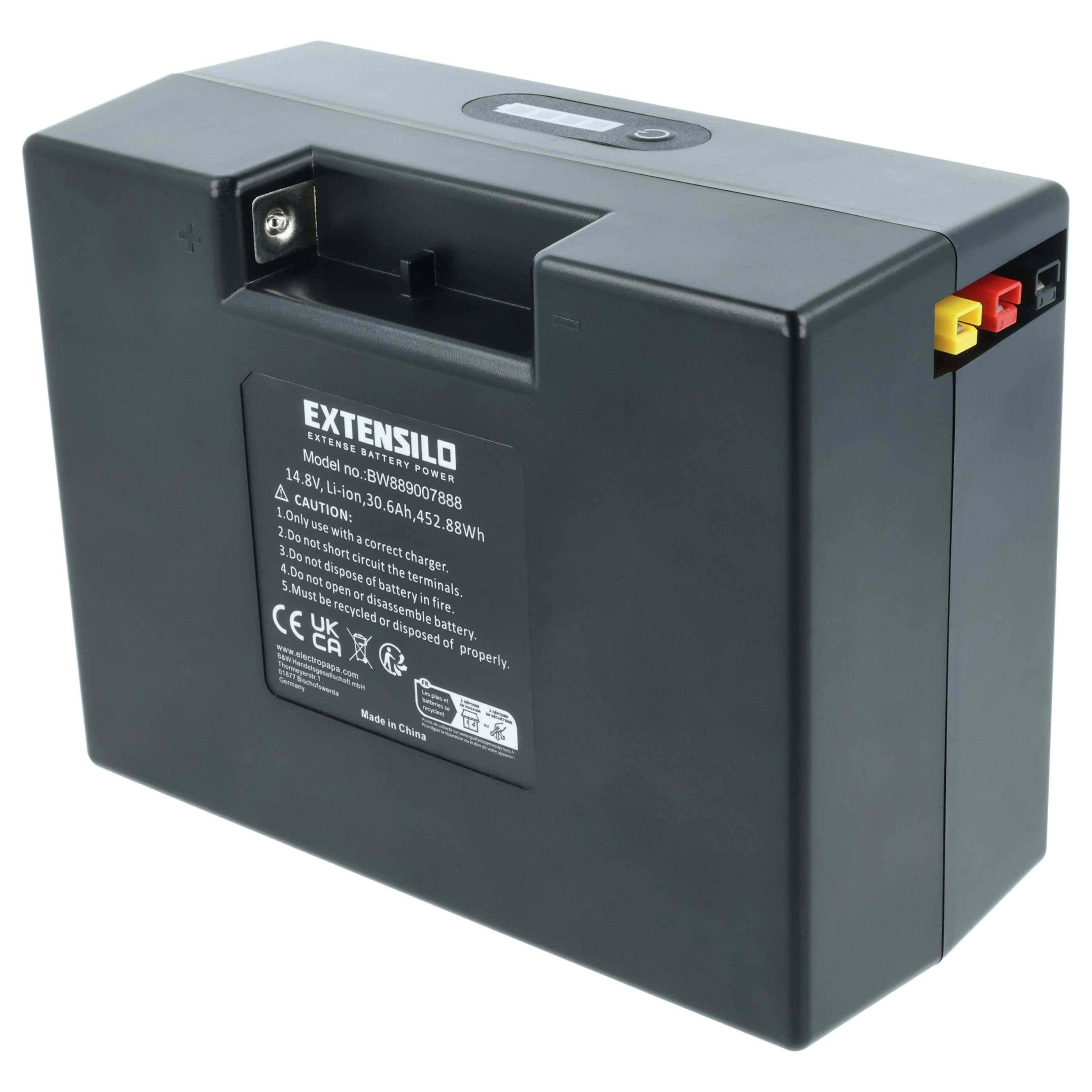 Electric Golf Caddy Battery replaces 12V18Ah LiFePO4 Golf Battery Pack - 30600mAh, 14.8V