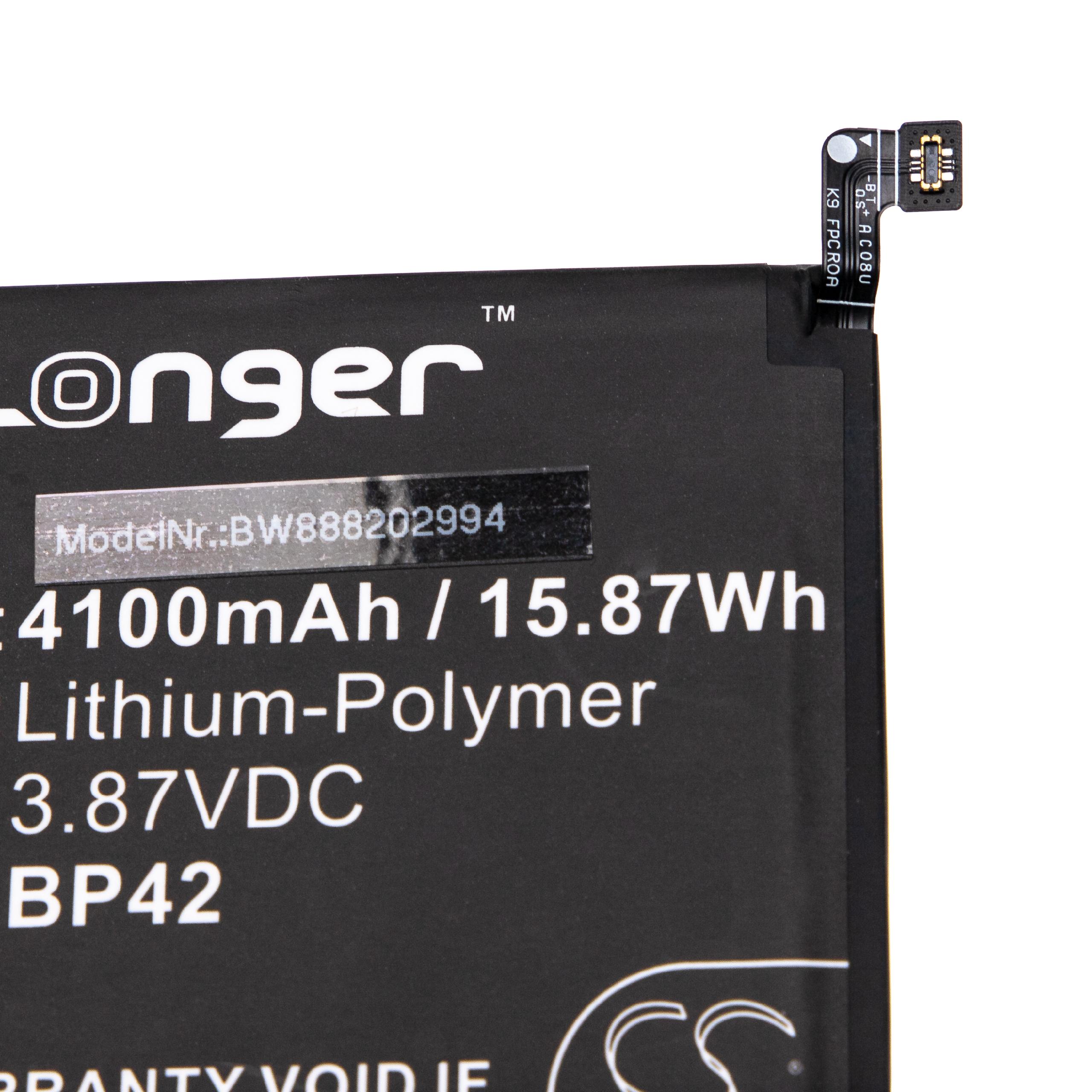 Mobile Phone Battery Replacement for Xiaomi BP42 - 4100mAh 3.87V Li-polymer