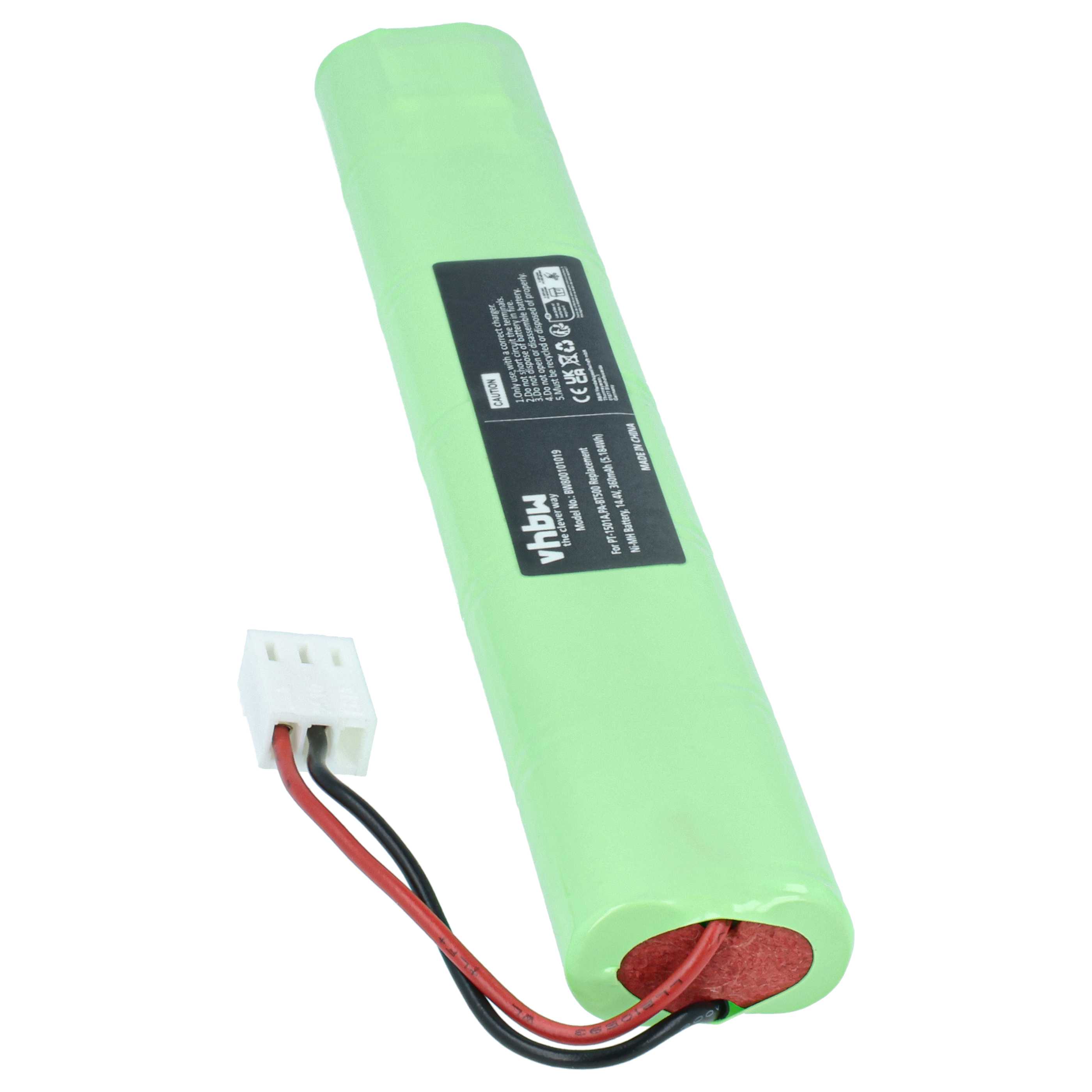 Printer Battery replaces Brother 205526, PA-BT500, PJ-4844A, PA-BT-300, LB4707001 - 360 mAh 14.4 V NiMH