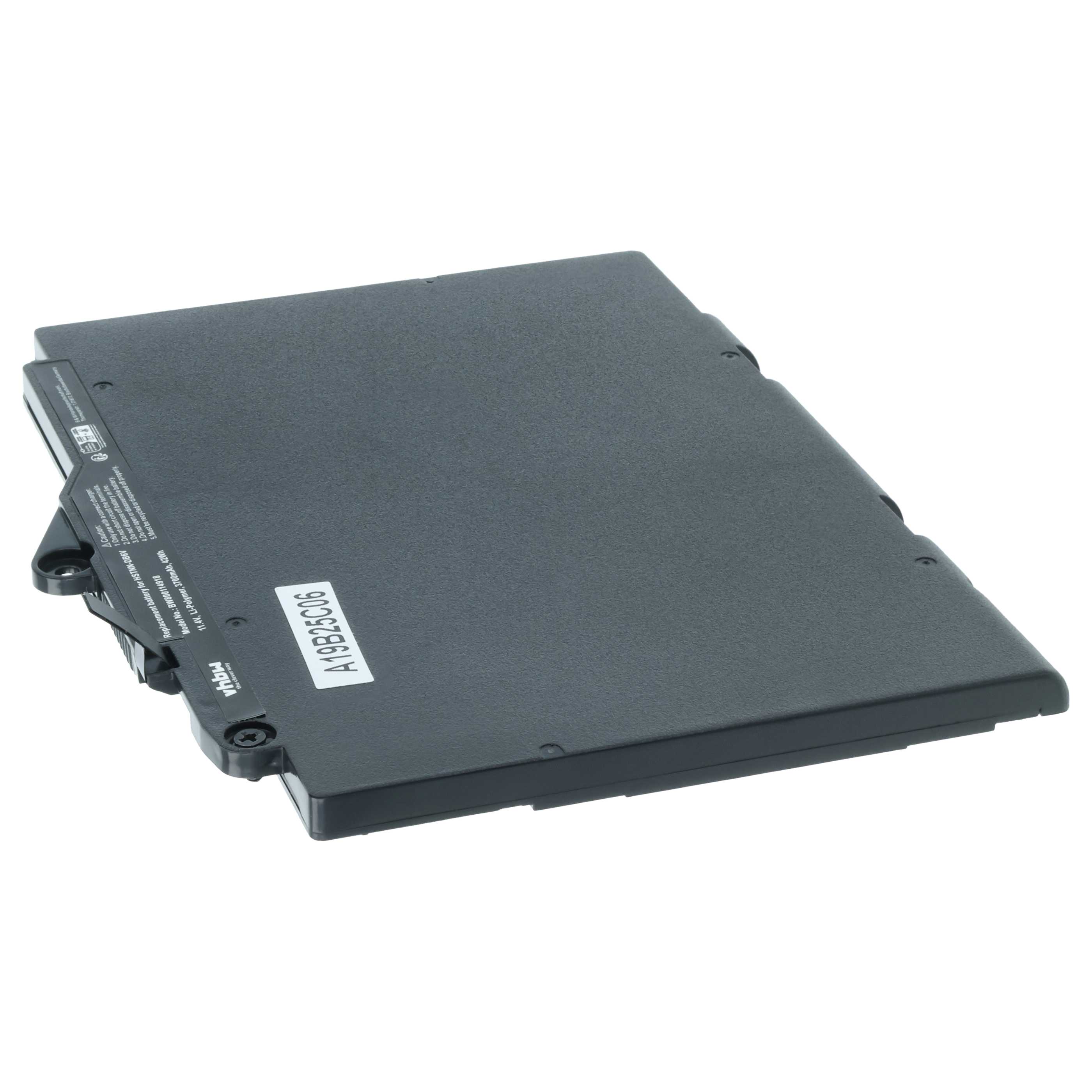 Akumulator do laptopa zamiennik HP 800232-541, 800232-271, 800232-241 - 3700 mAh 11,4 V LiPo, czarny