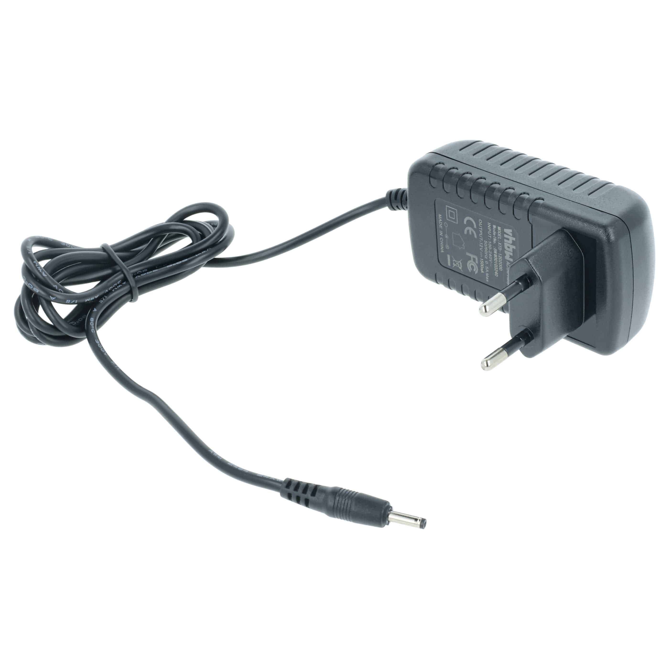 Mains Power Adapter replaces Acer PSA18R-120P Tablet etc. - 125 cm