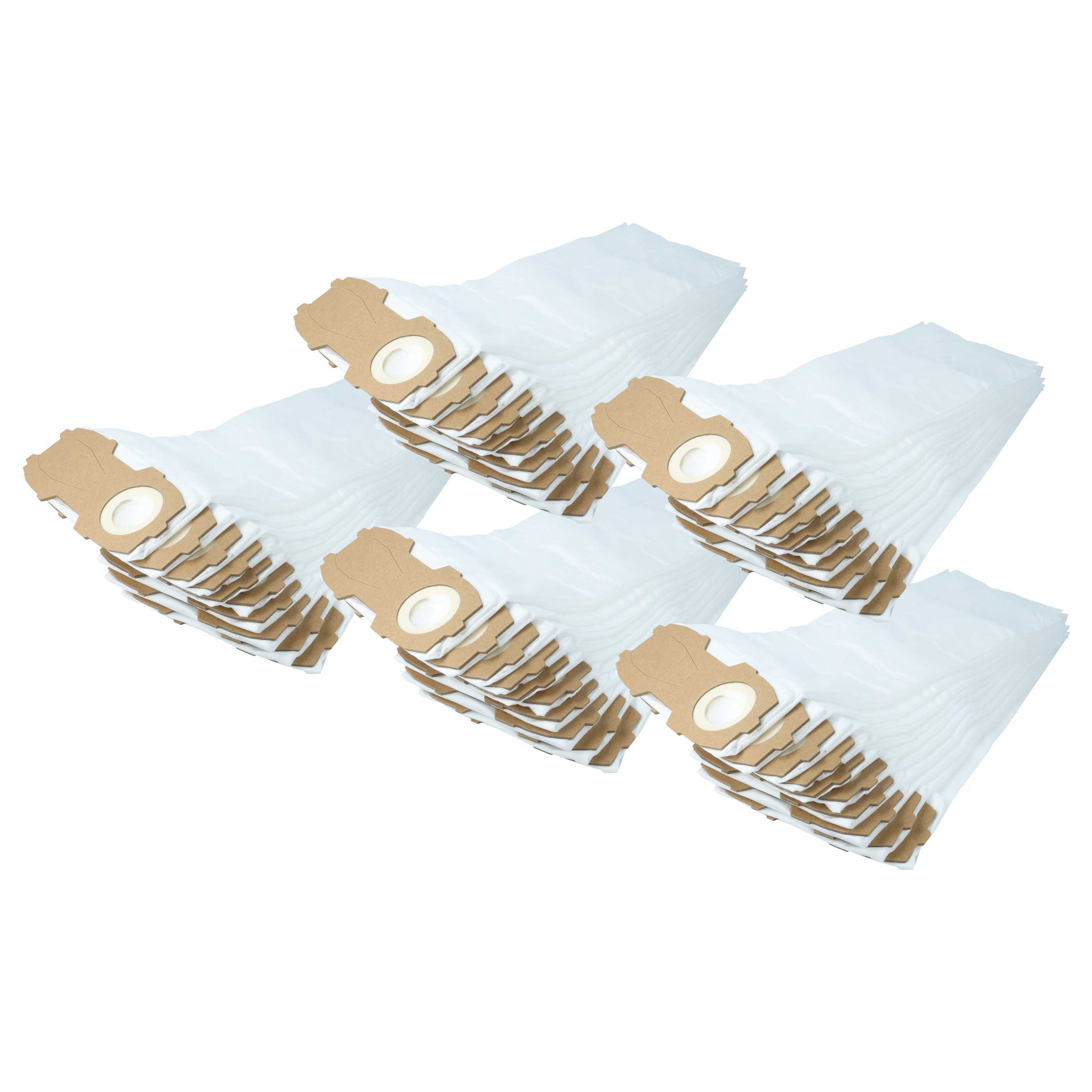 50x Sac remplace Swirl V62 pour aspirateur Vorwerk - microfibre non tissée