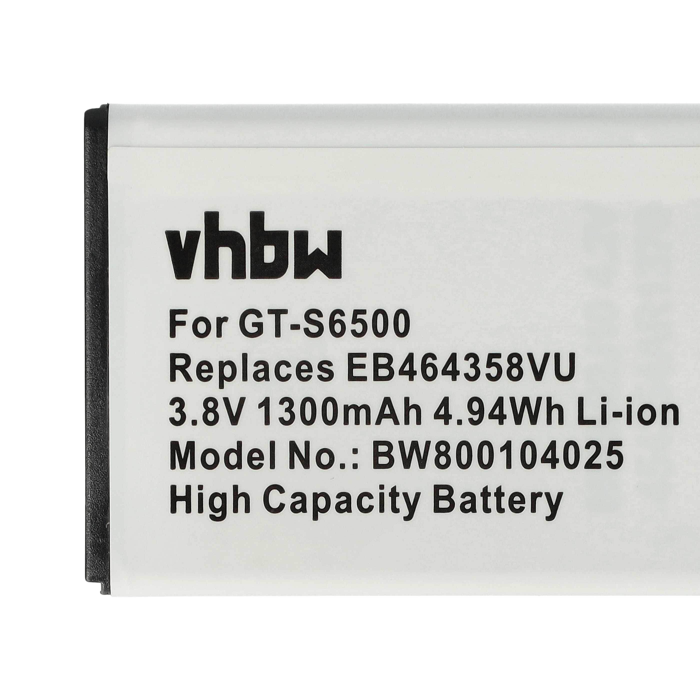 Akumulator do telefonu smartfona zamiennik Samsung EB464358VUBSTD, EB464358VU - 1300 mAh 3,7 V Li-Ion