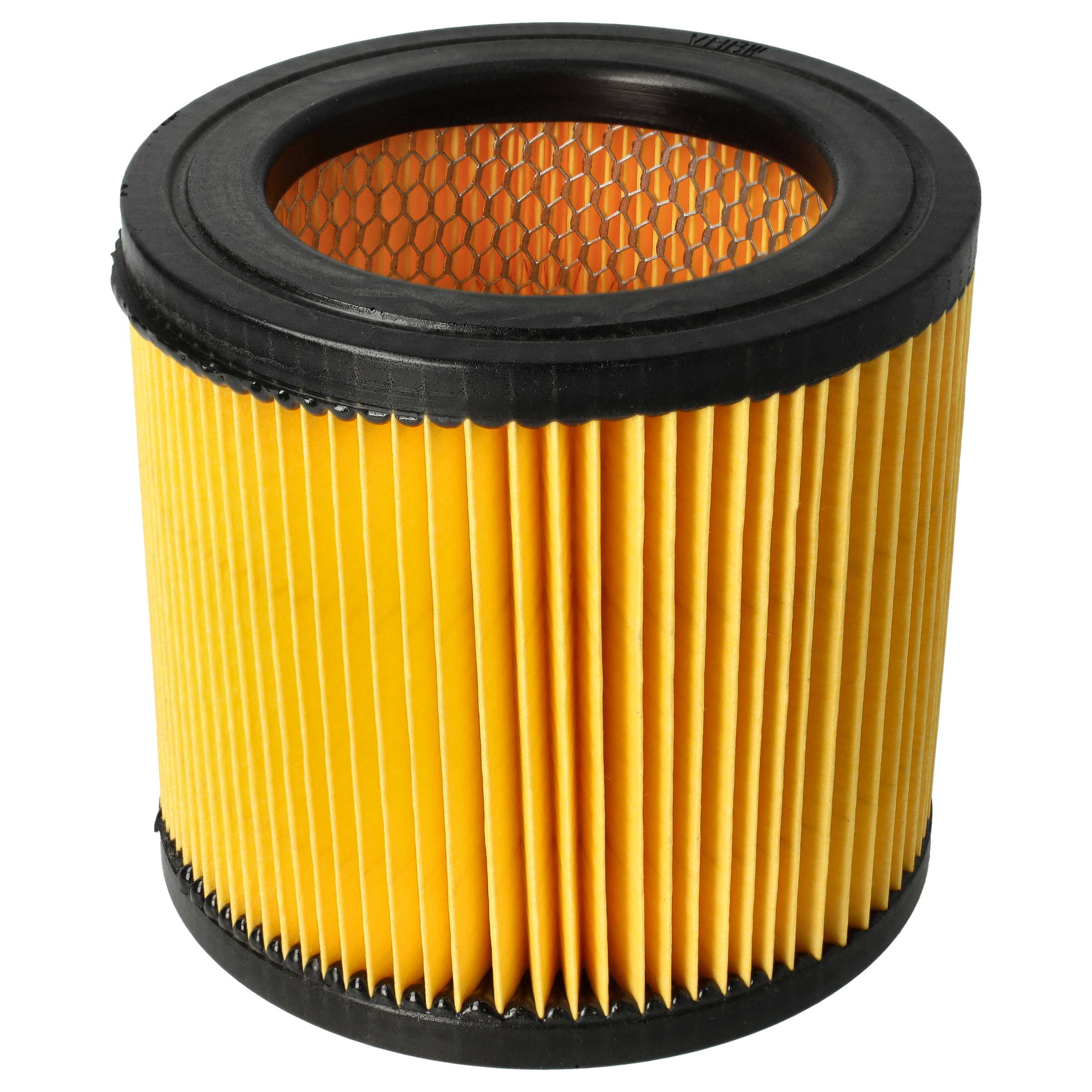 2x Filtercartridge filter replaces Topcraft K704F, K707F, R 693 for Topcraft Vacuum Cleaner, orange