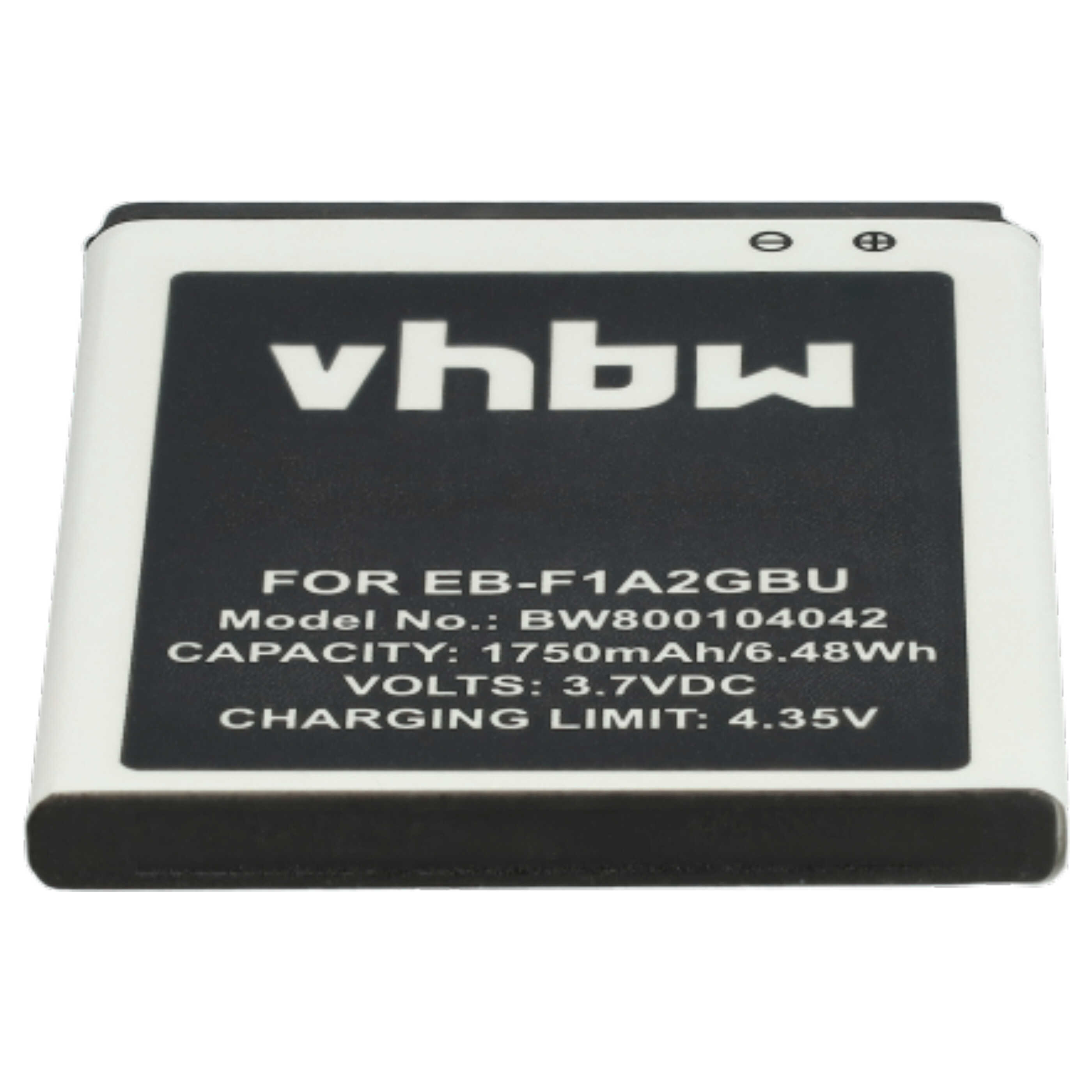 Akku (2 Stück) als Ersatz für Samsung EB-F1A2, EB-F1A2GBU - 1750mAh 3,7V Li-Ion