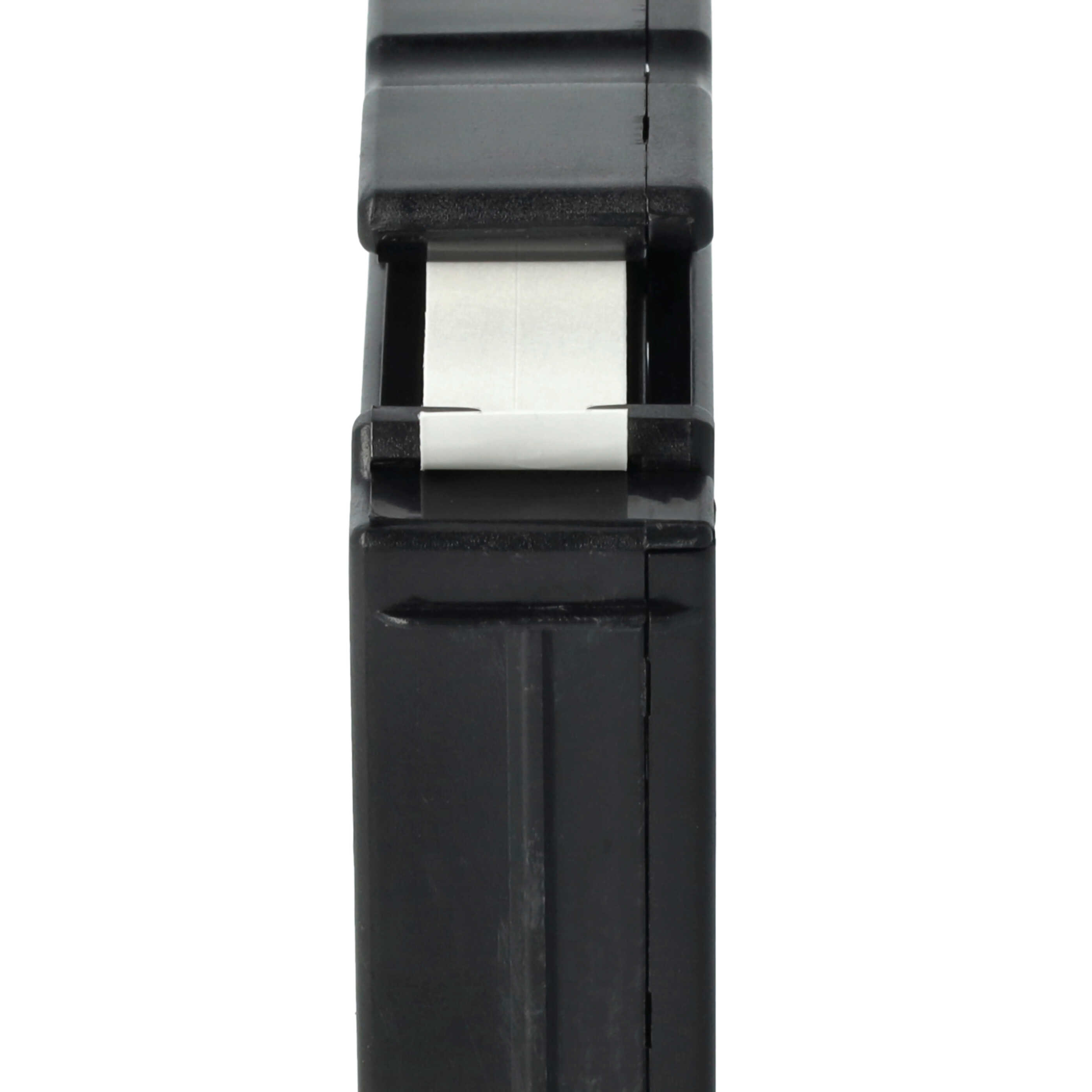 Cassette à ruban remplace Brother M-K221 - 9mm lettrage Noir ruban Blanc