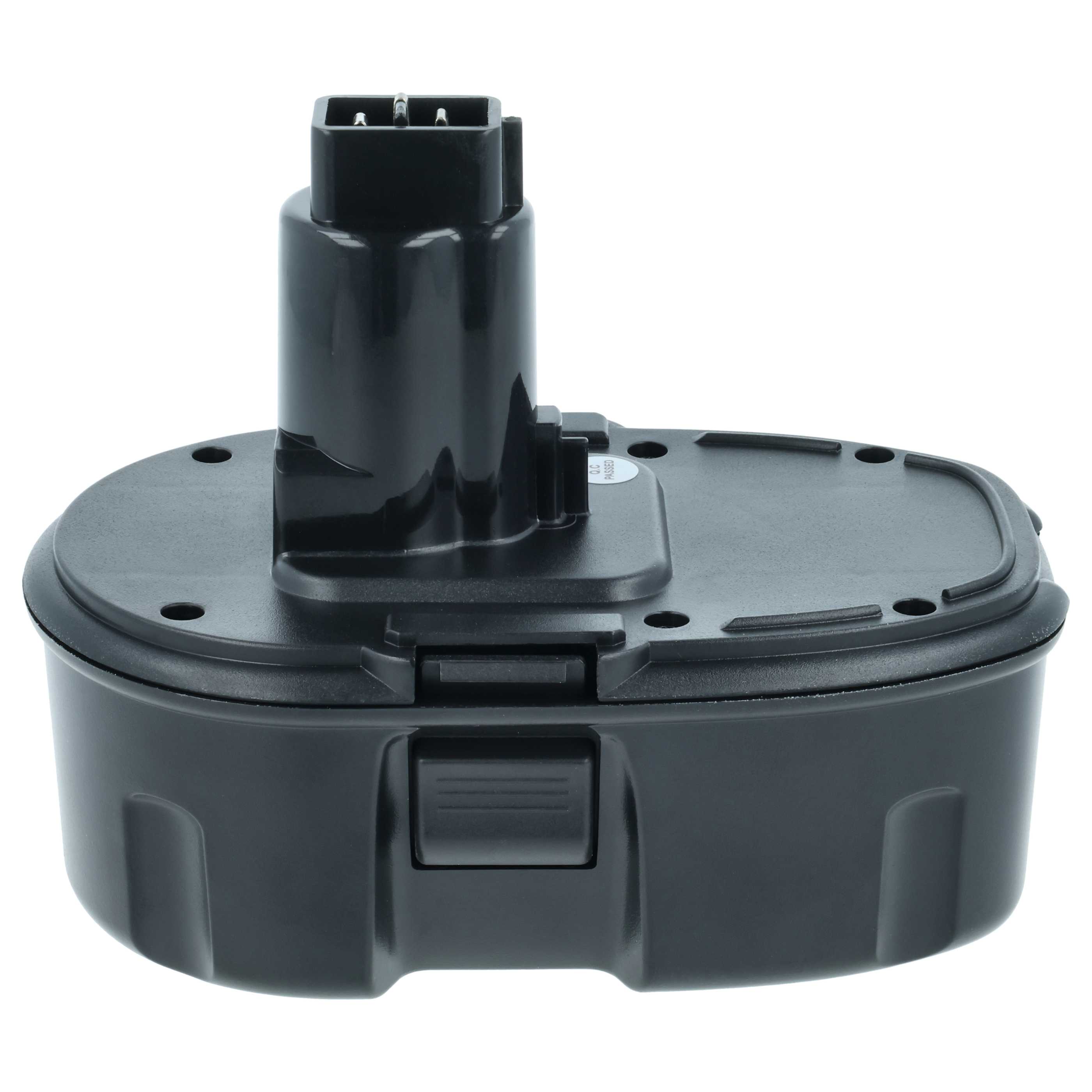 Akku (2x Stück) 18V als Ersatz für Dewalt DE9096, DE9098, DE9095, DE9039, DC9096, DE9503, DC9099 - 3,3Ah, NiMH