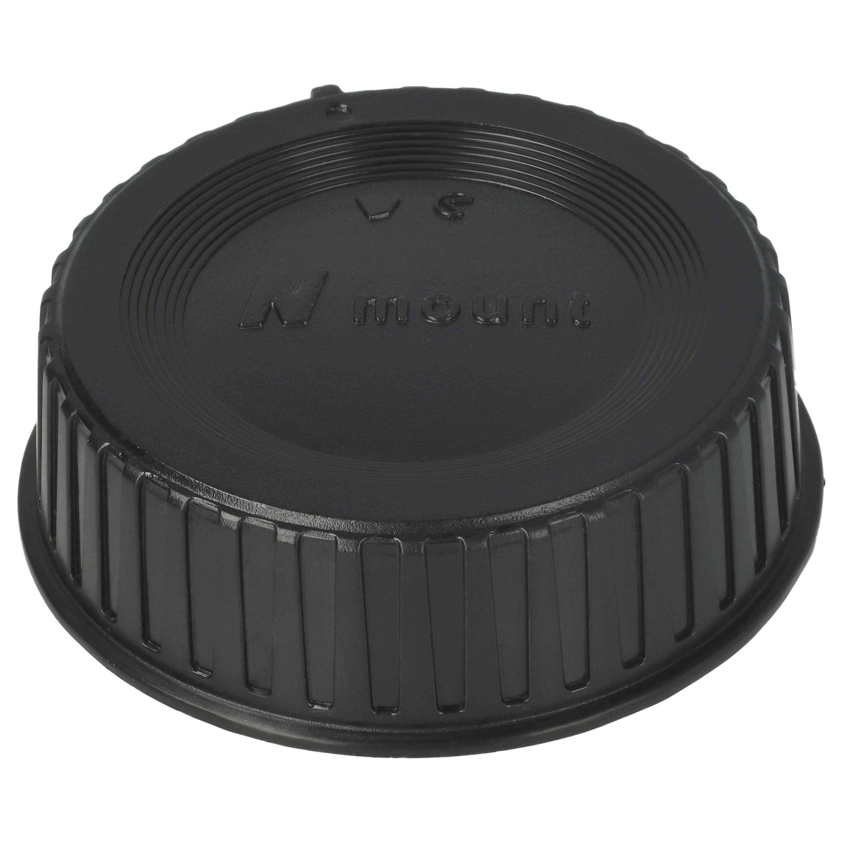  Copriobiettivo posteriore sostituisce Nikon LF-4 per fotocamera con baionetta F nero