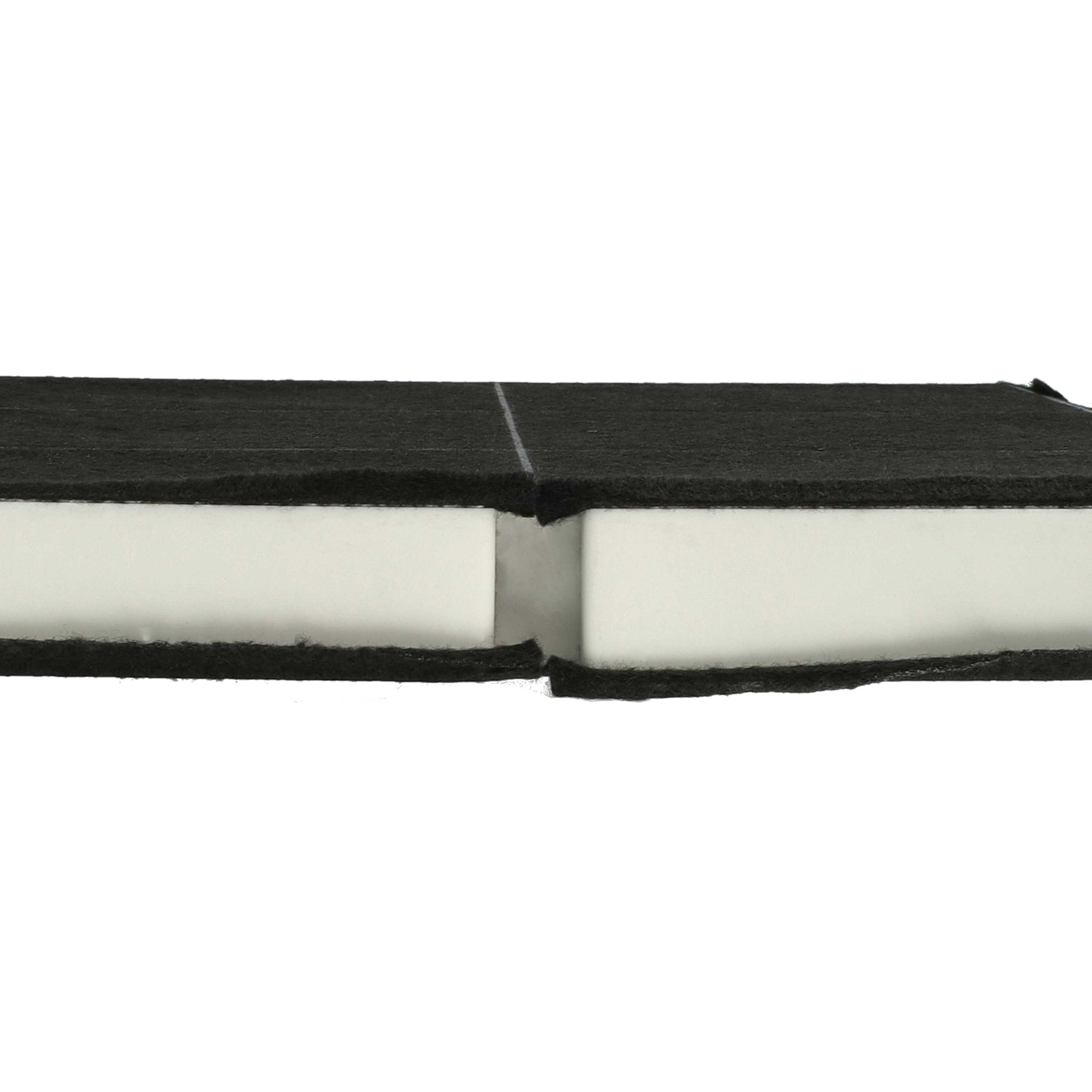 2x Filtres à charbon actif remplace Bosch DHZ5135 pour hotte Bosch