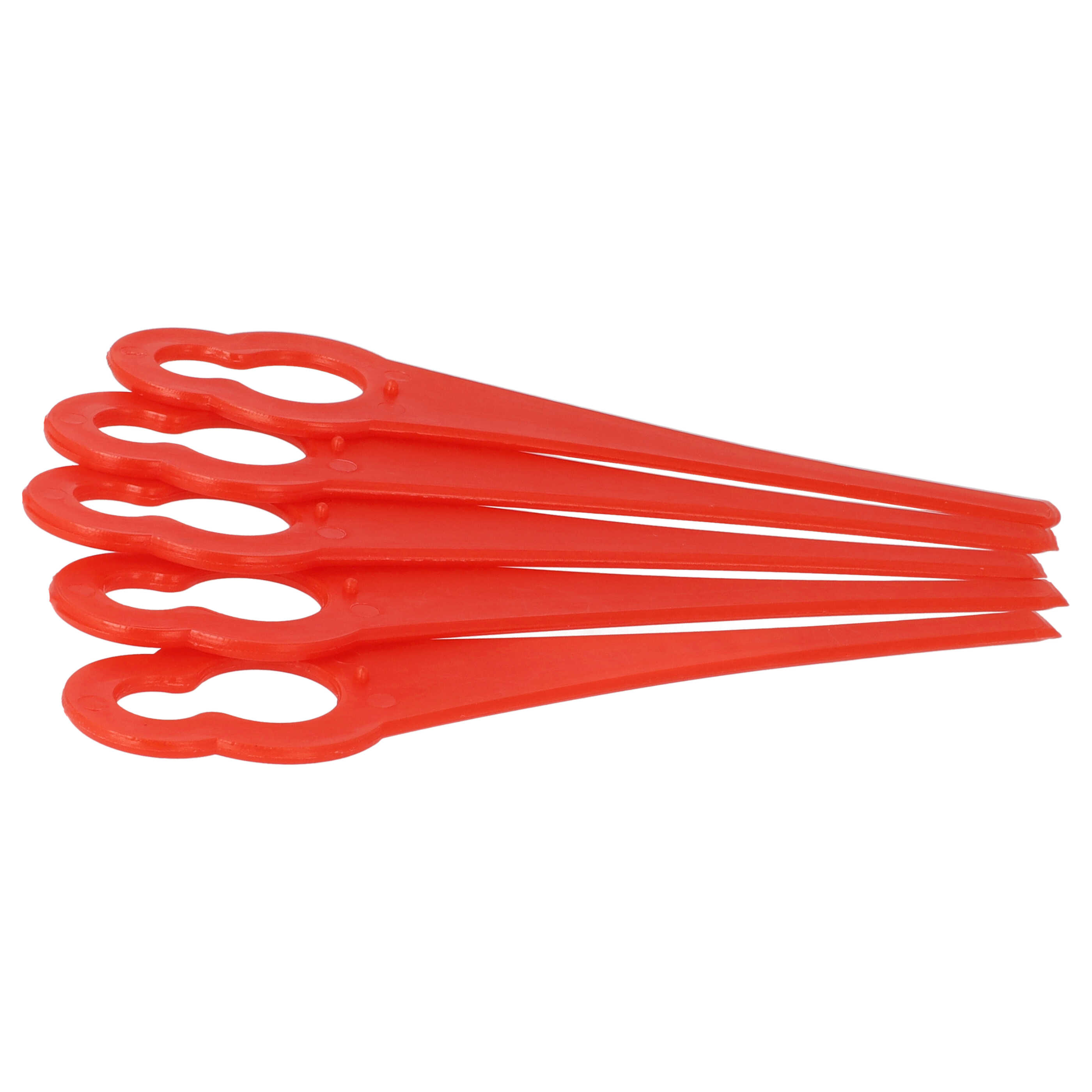 20x Lames remplace ALM BQ026 pour débroussailleuse – Couteaux nylon / plastique, Rot