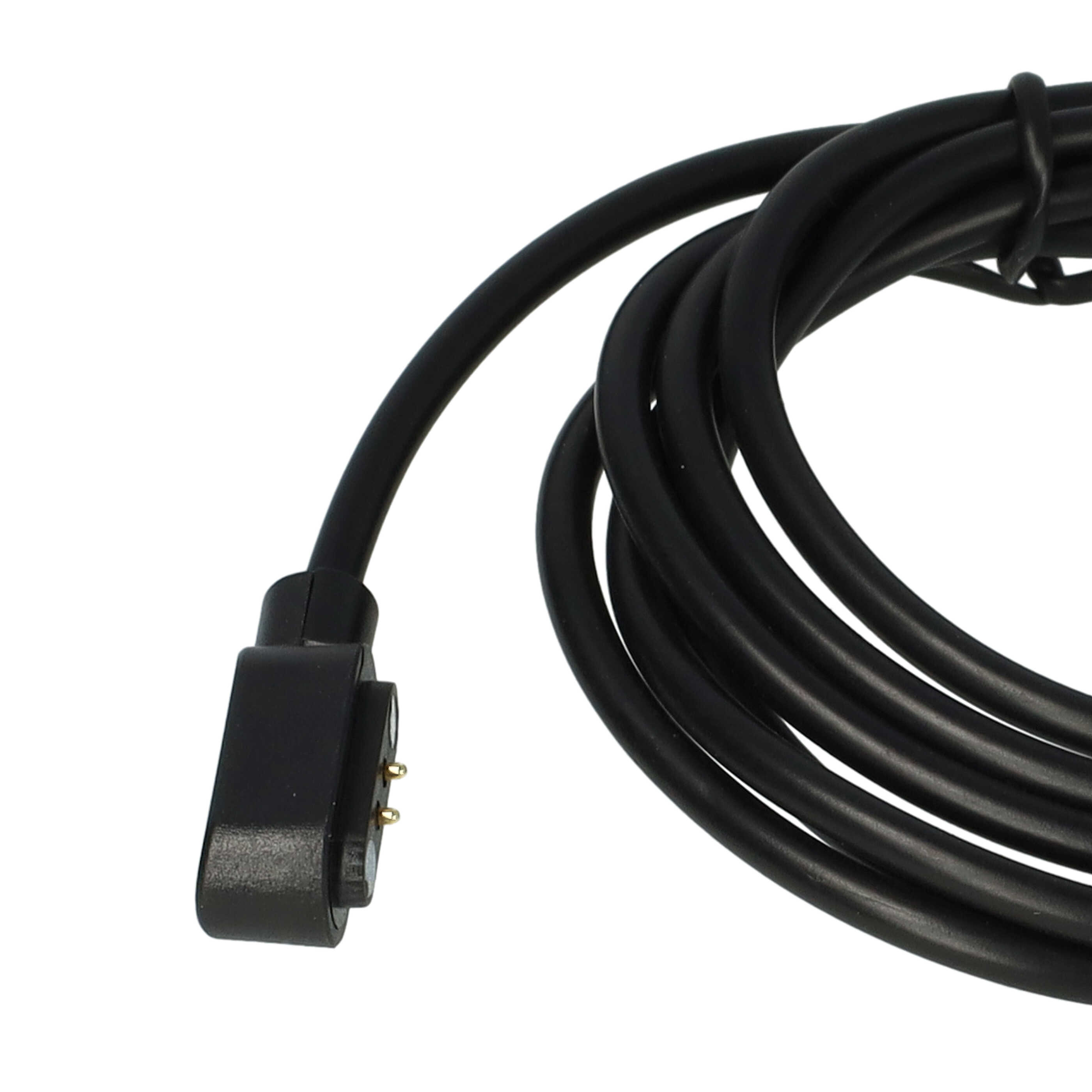 Kabel do ładowania smartwatch Mobvoi TicWatch GTH - Kabel USB A, 120 cm, czarny