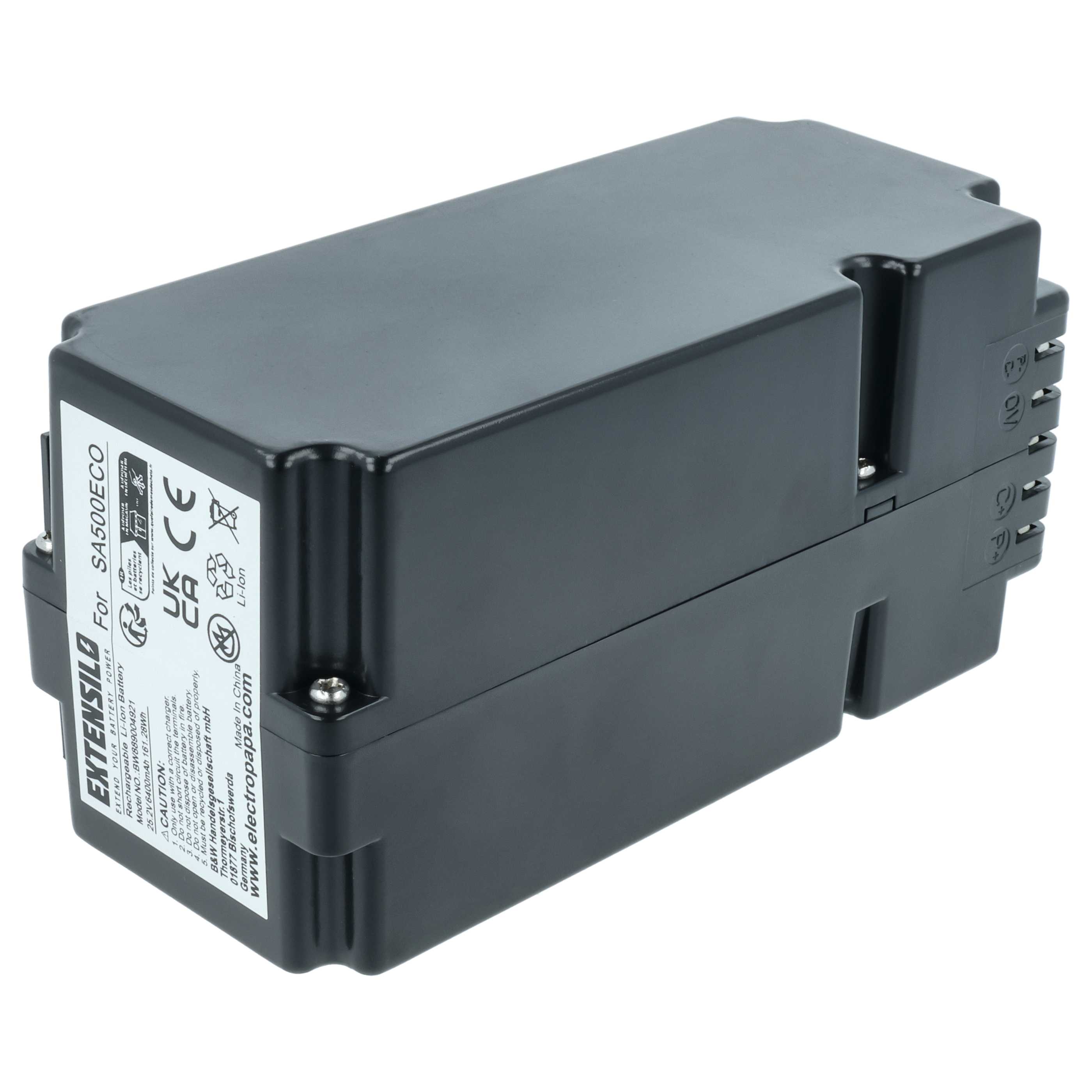 Akku 25,2V als Ersatz für Yard Force 862601, 862615, 862617, 862618, 0862622, 0862622001 - 6,4 Ah Li-Ion