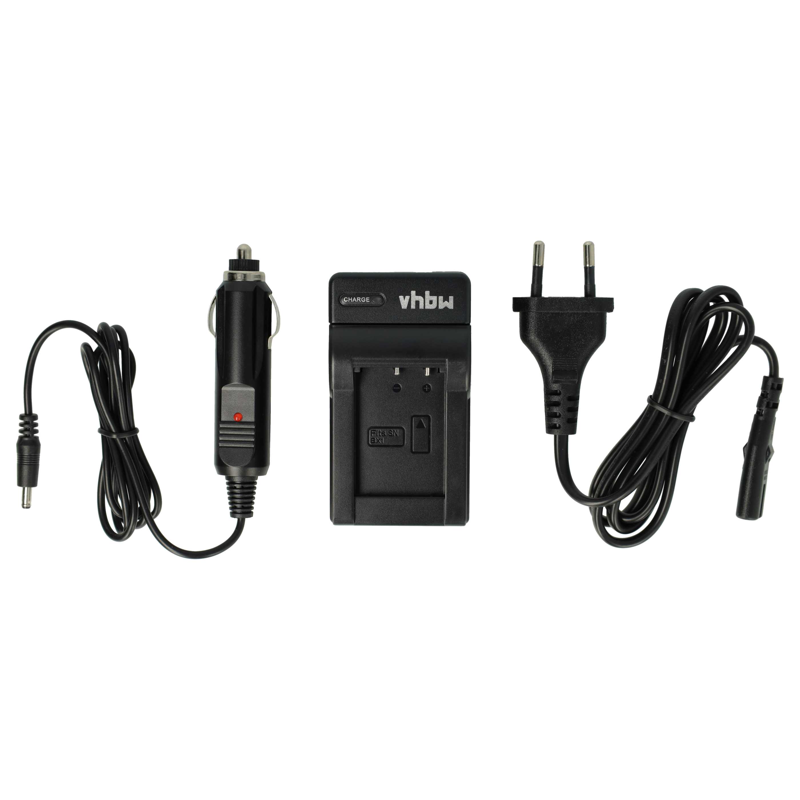 Battery Charger suitable for Sony NP-BX1 Camera etc. - 0.6 A, 4.2 V