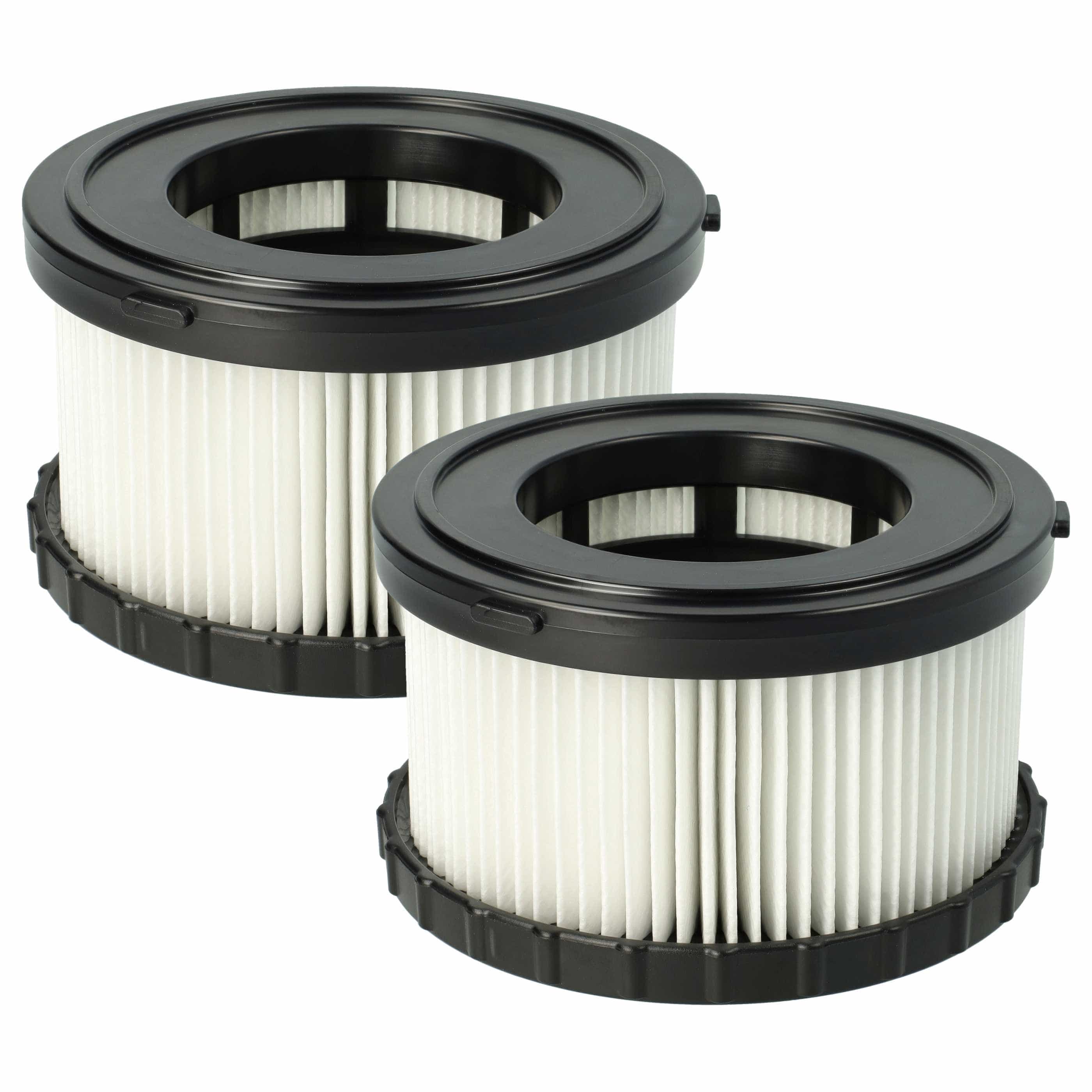 2x Filter replaces Dewalt DC5151H, DC 5151 H for Dewalt Vacuum Cleaner