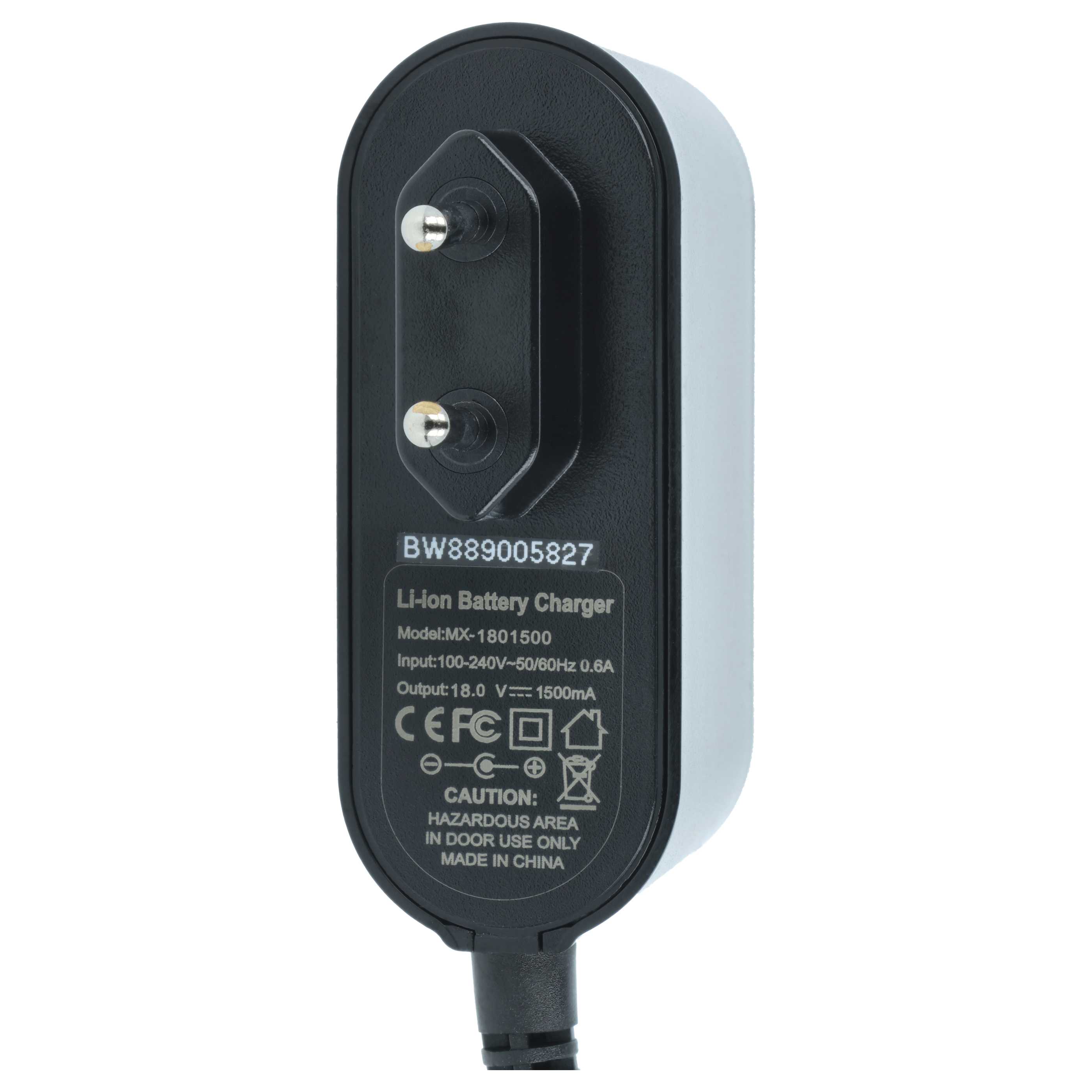 Charger replaces Kärcher 6.445-050.3 for Kärcher Power Tool Batteries 18 V