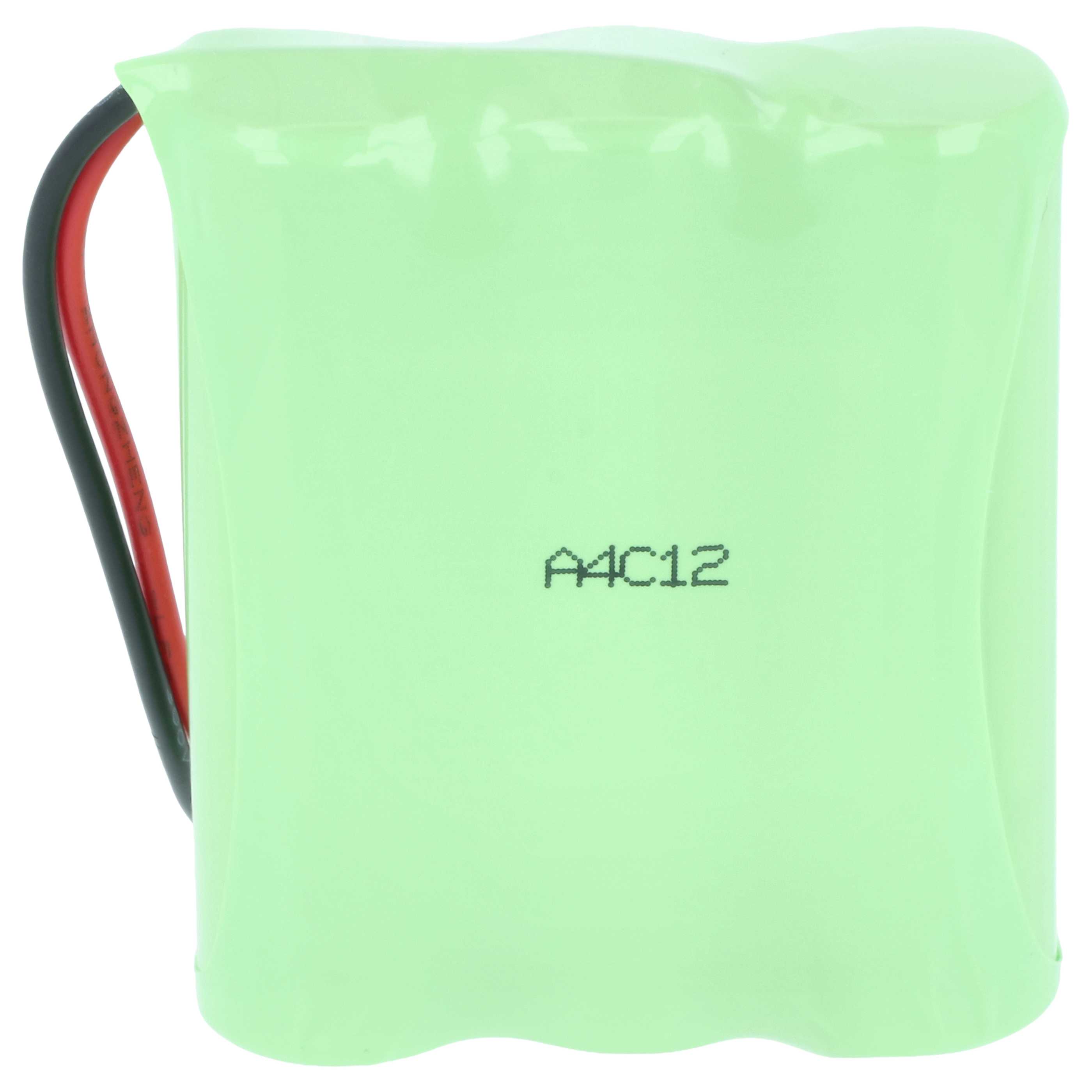 Universal Battery for various Devices - 2000 mAh 3.6 V NiMH Replaces 3x AA Mignon