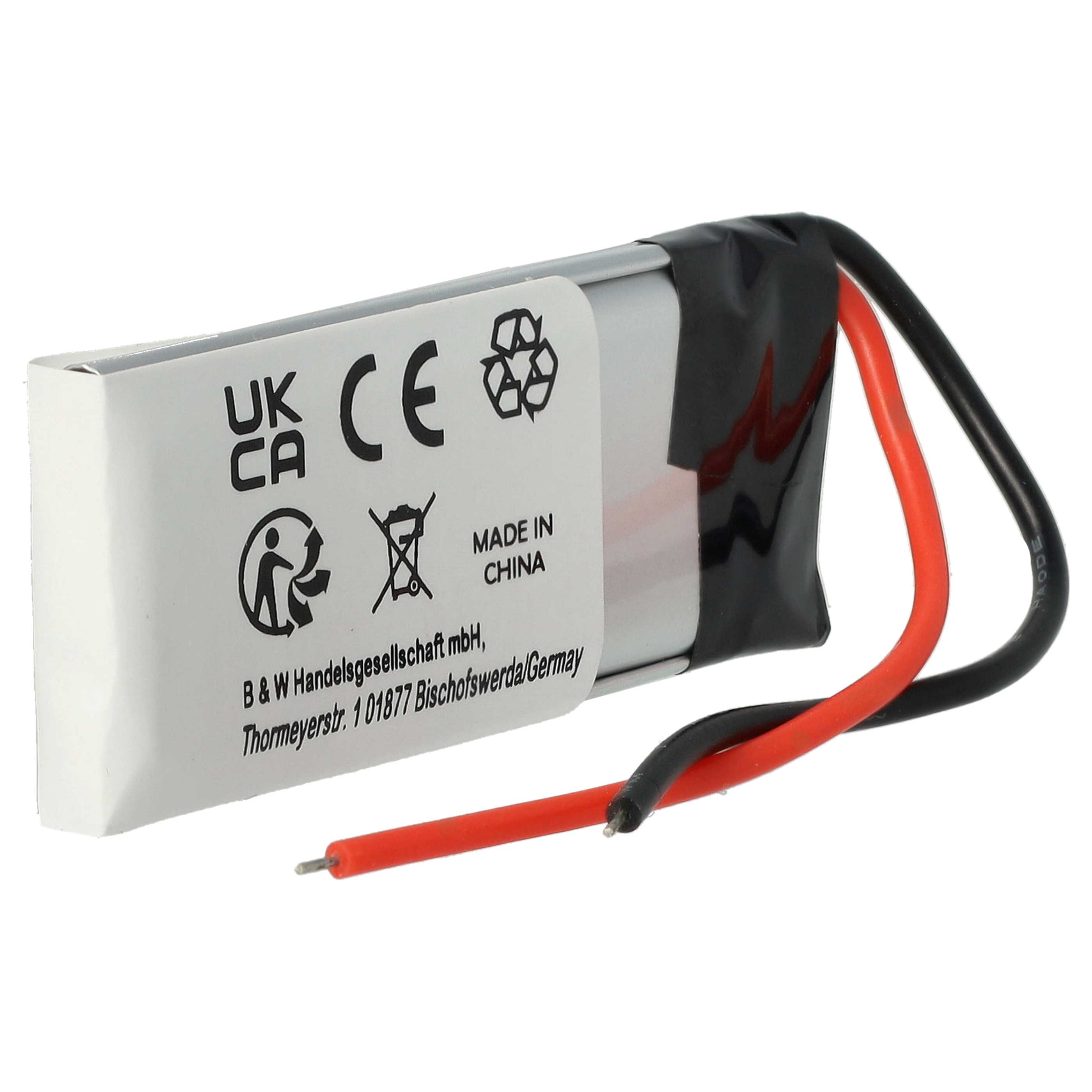 Munddusche-Akku als Ersatz für Philips SL602444 - 550mAh 3,7V Li-Polymer