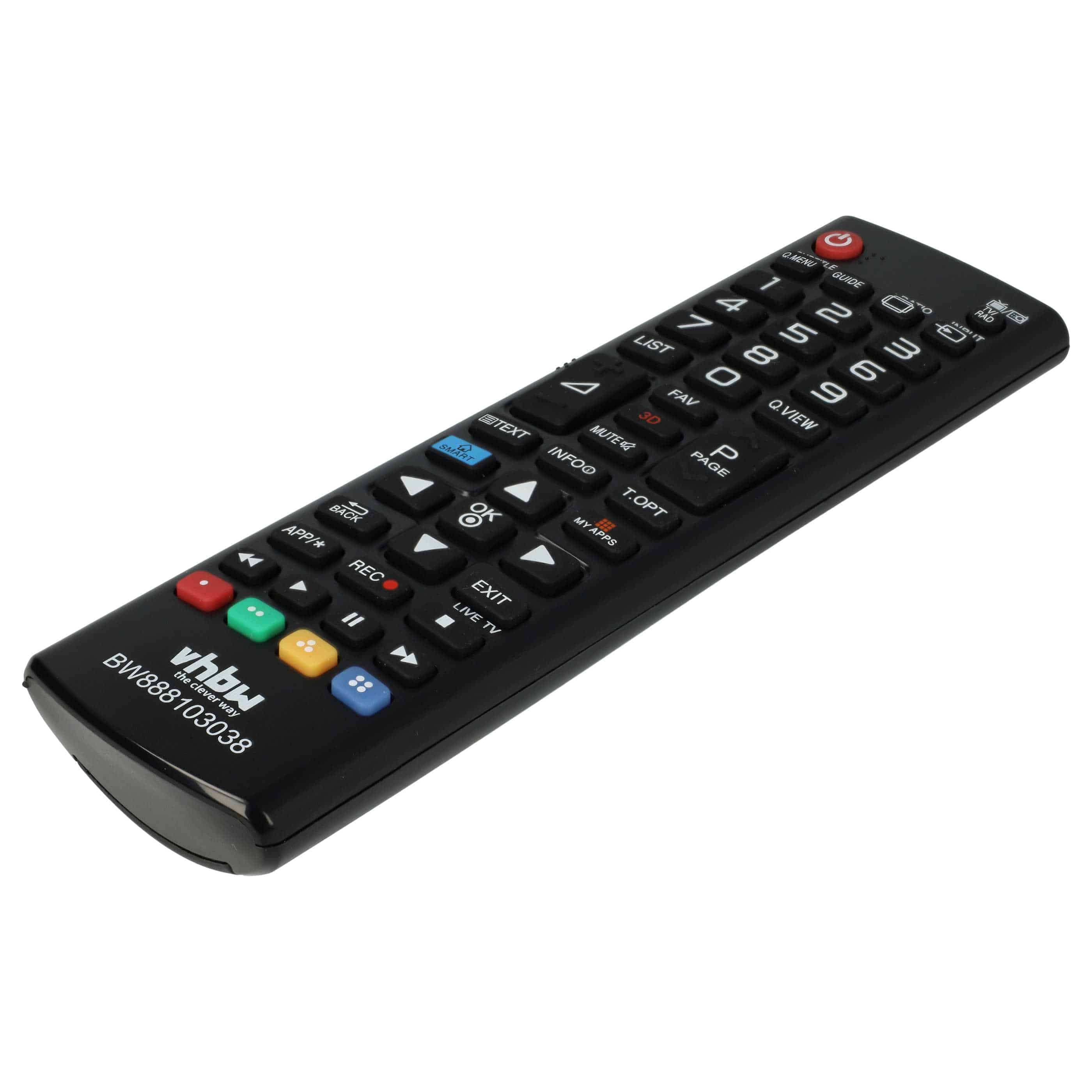 Remote Control replaces LG AKB74915324 for LG TV