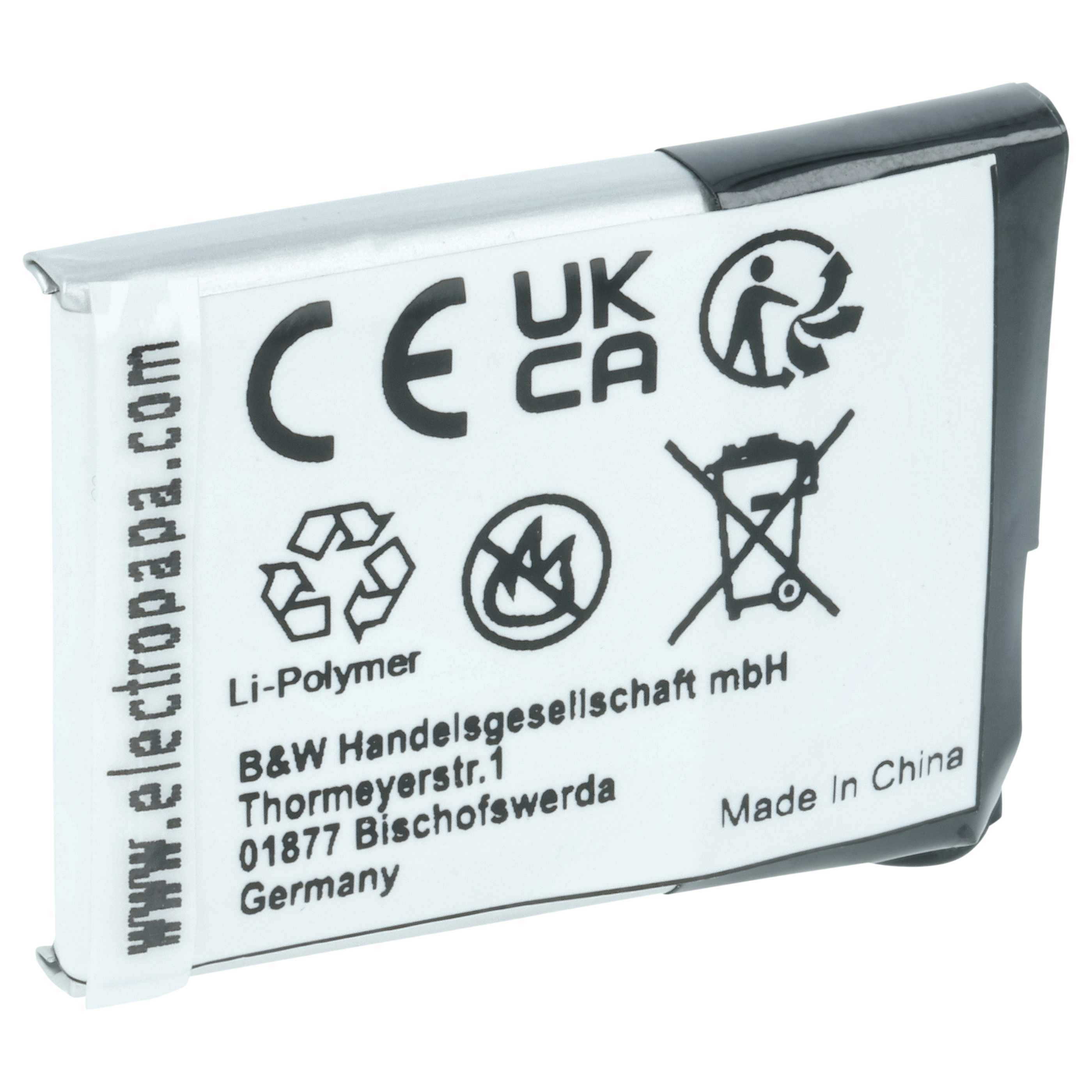 Remote Control Battery replaces Viper GEB402025 - 120 mAh 3.7 V Li-polymer