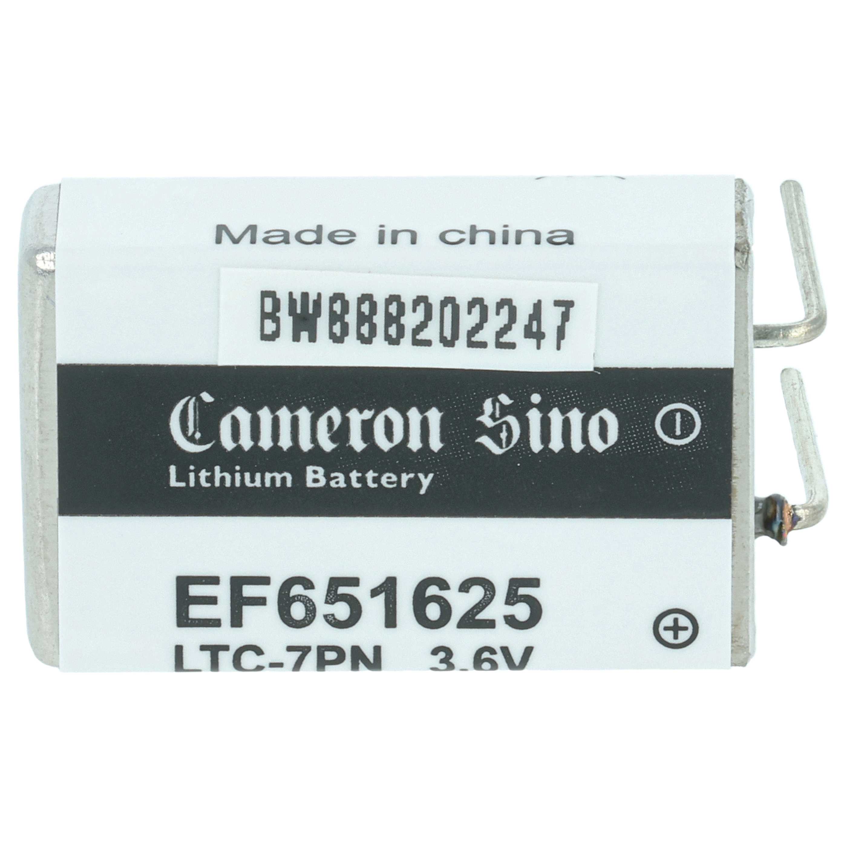 EF651625 Spezial-Batterie (5 Stück) passend für - 750mAh 3,6V Li-SOCl2