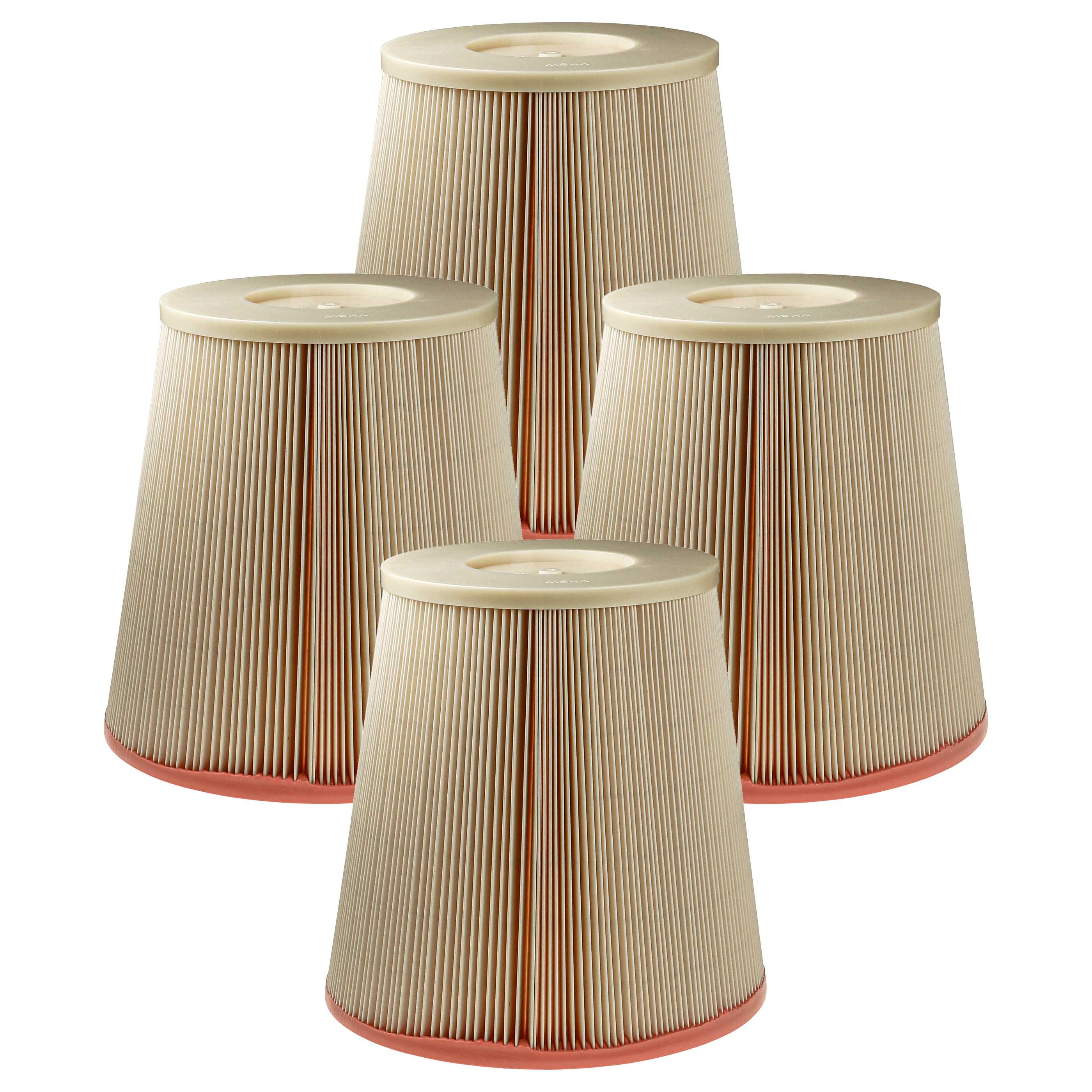 4x HEPA Filter suitable for Dustcontrol AirCube 500 Air Humidifier
